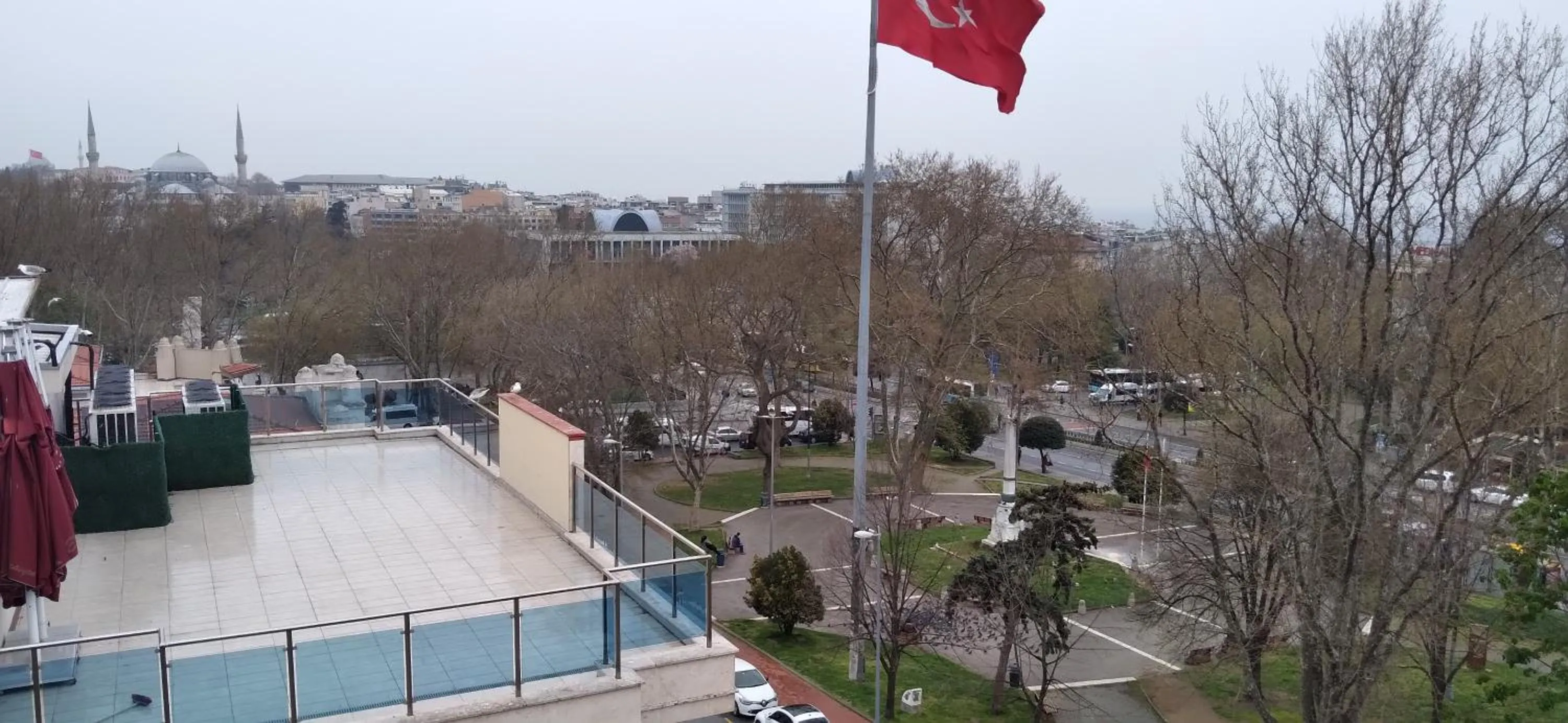 City view in Hotel Yesilpark