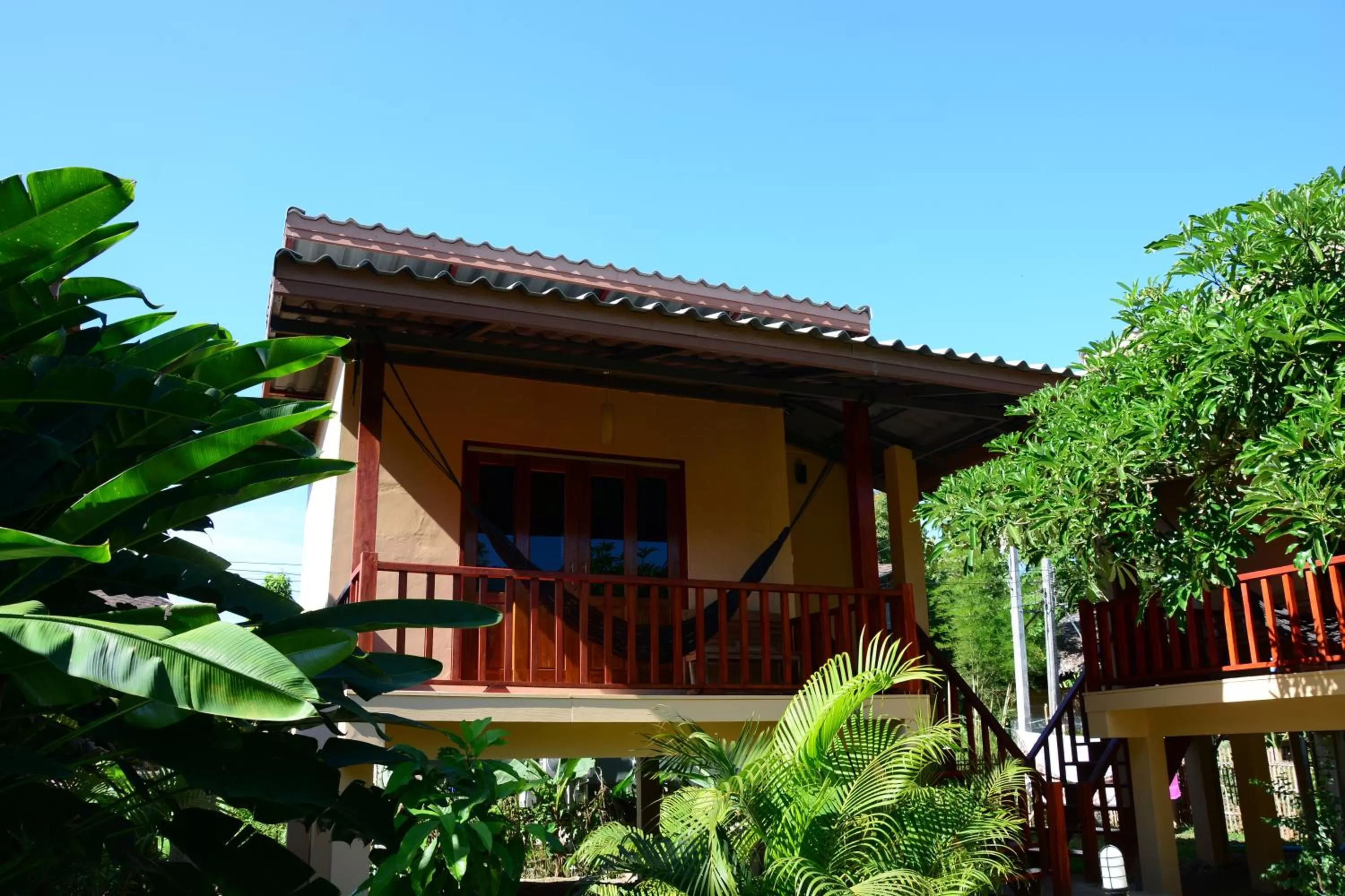 Facade/entrance in Pai Loess Resort