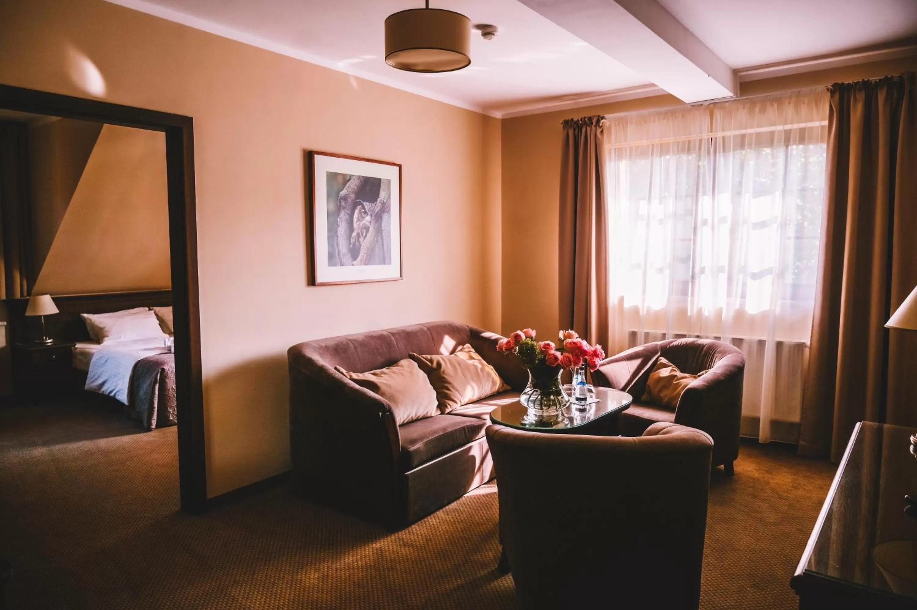 Bed in ForRest Hotel & Restaurant