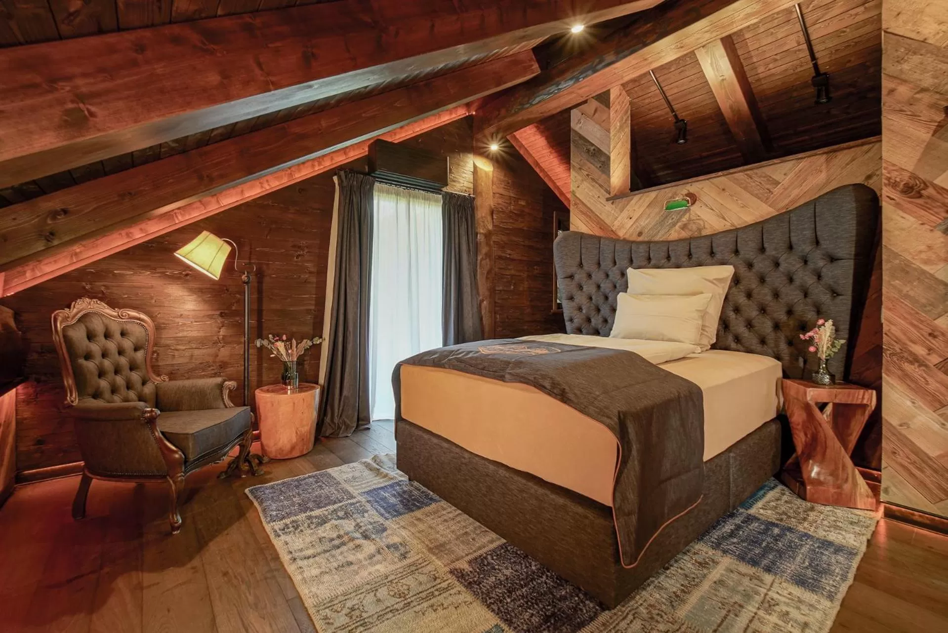 Bed in Timberjacks Siegen Motel