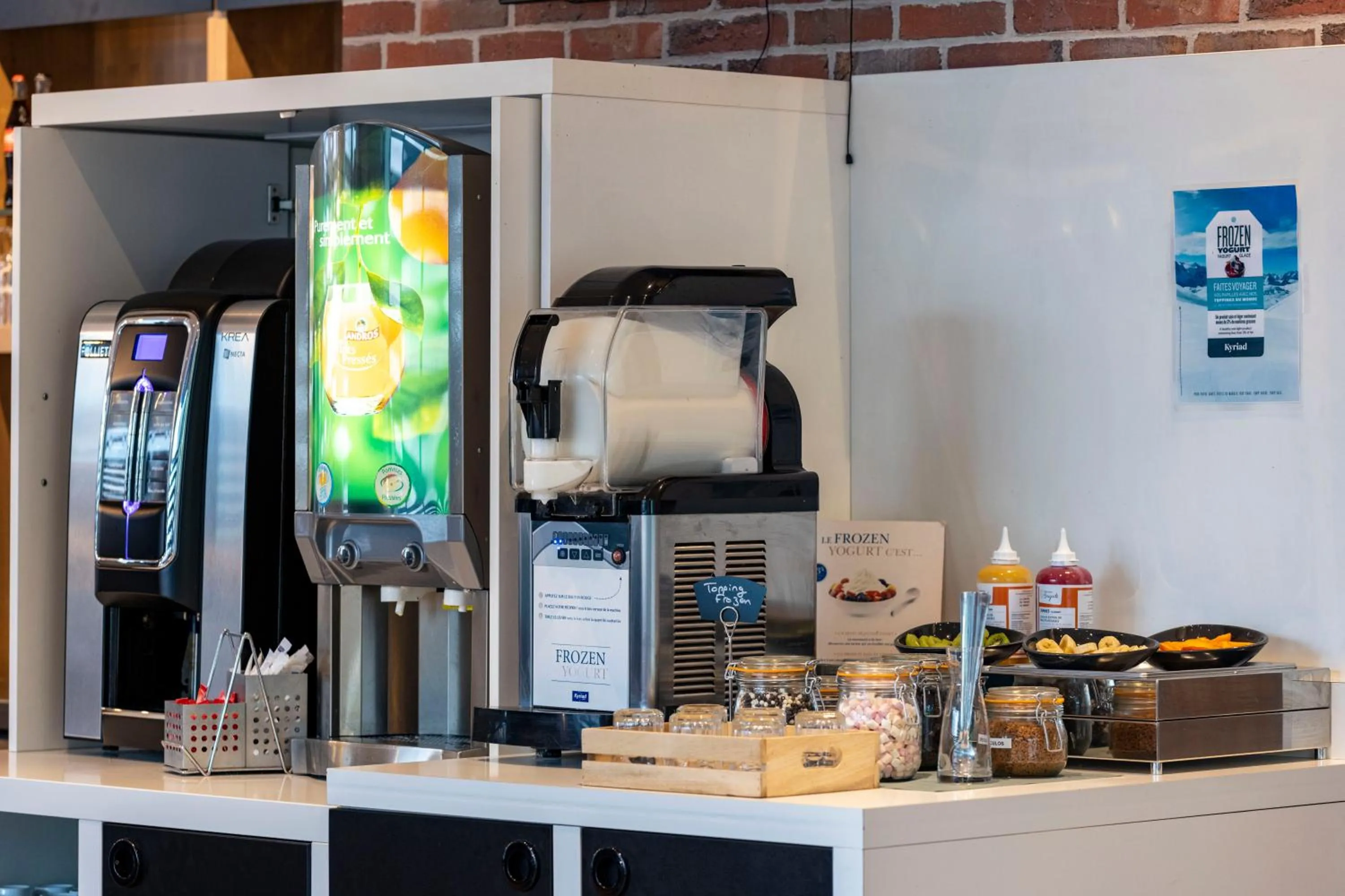 Buffet breakfast in Kyriad Paris Ouest - Colombes