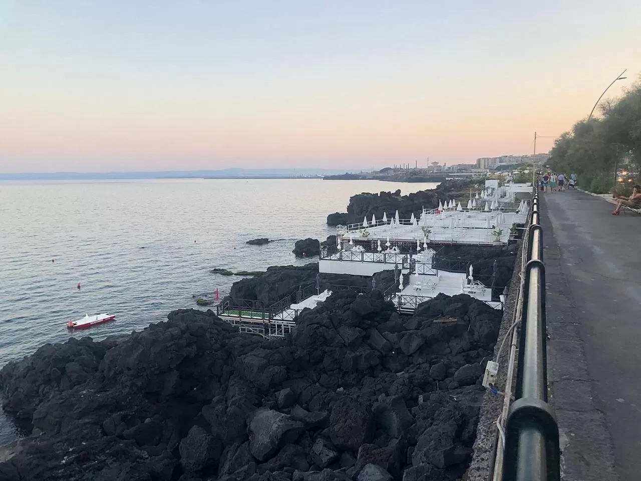 Natural landscape in Le Suite del Lungomare Catania