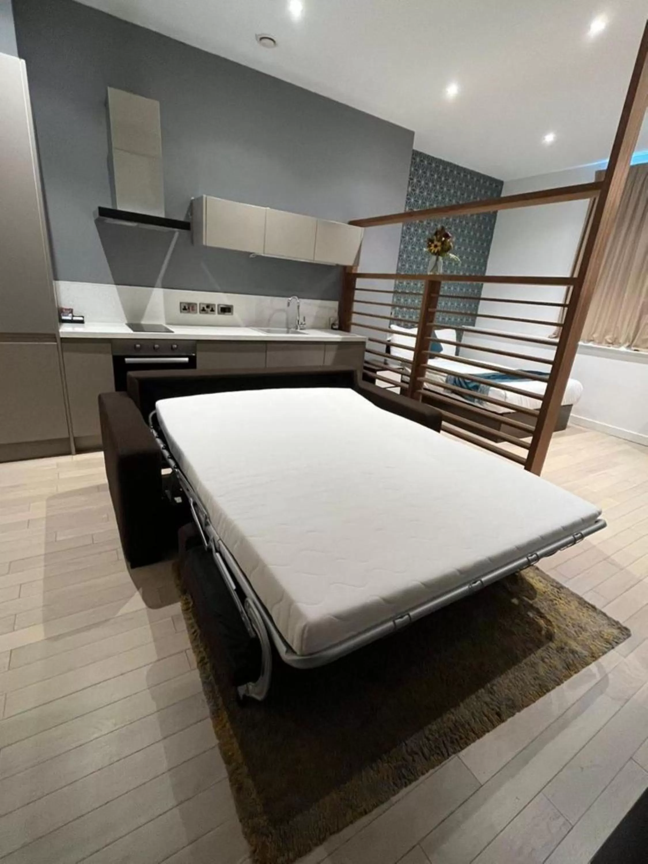 Bed in Terlon Apartments