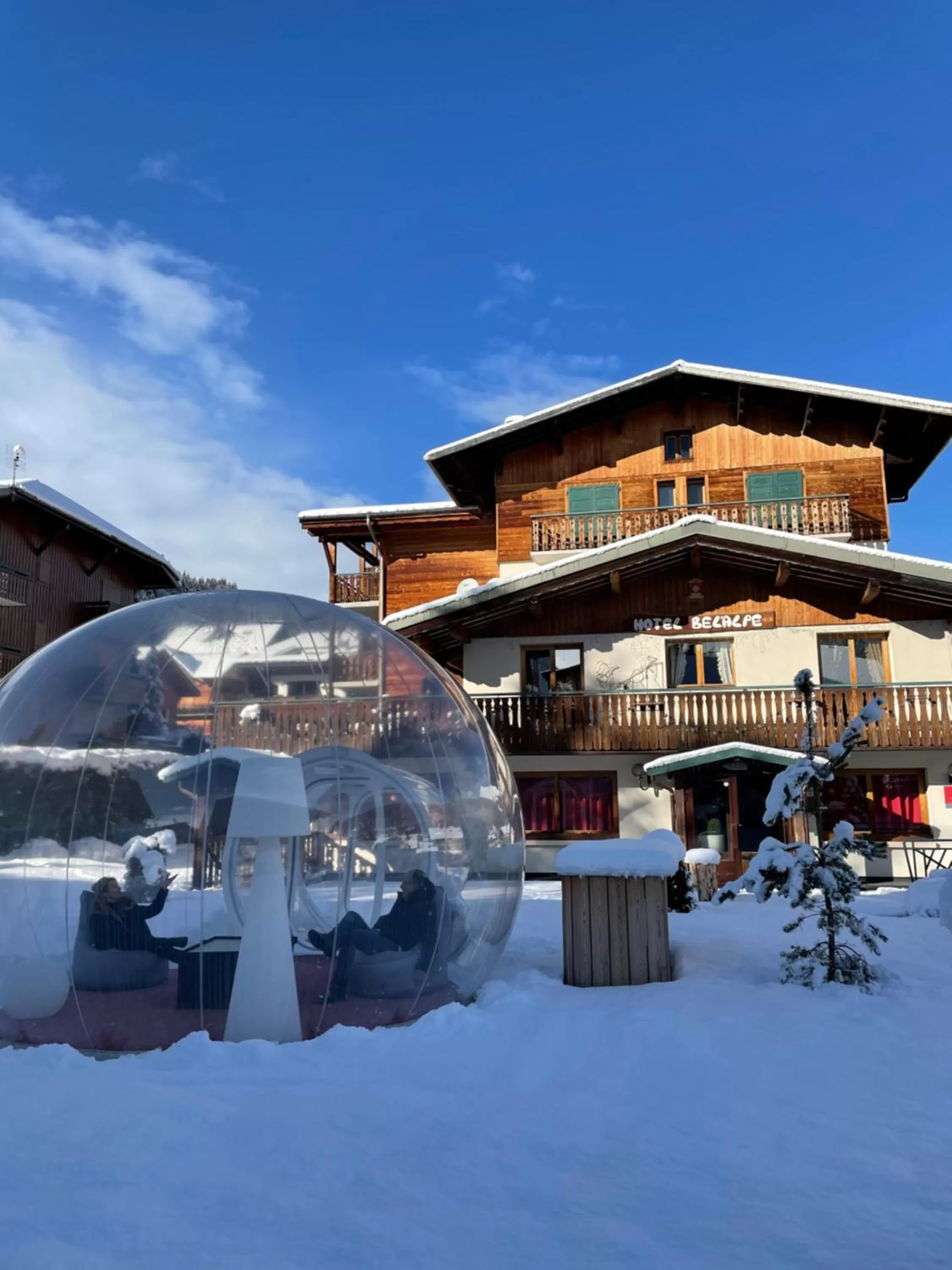 Natural landscape, Winter in Hotel Bel'alpe