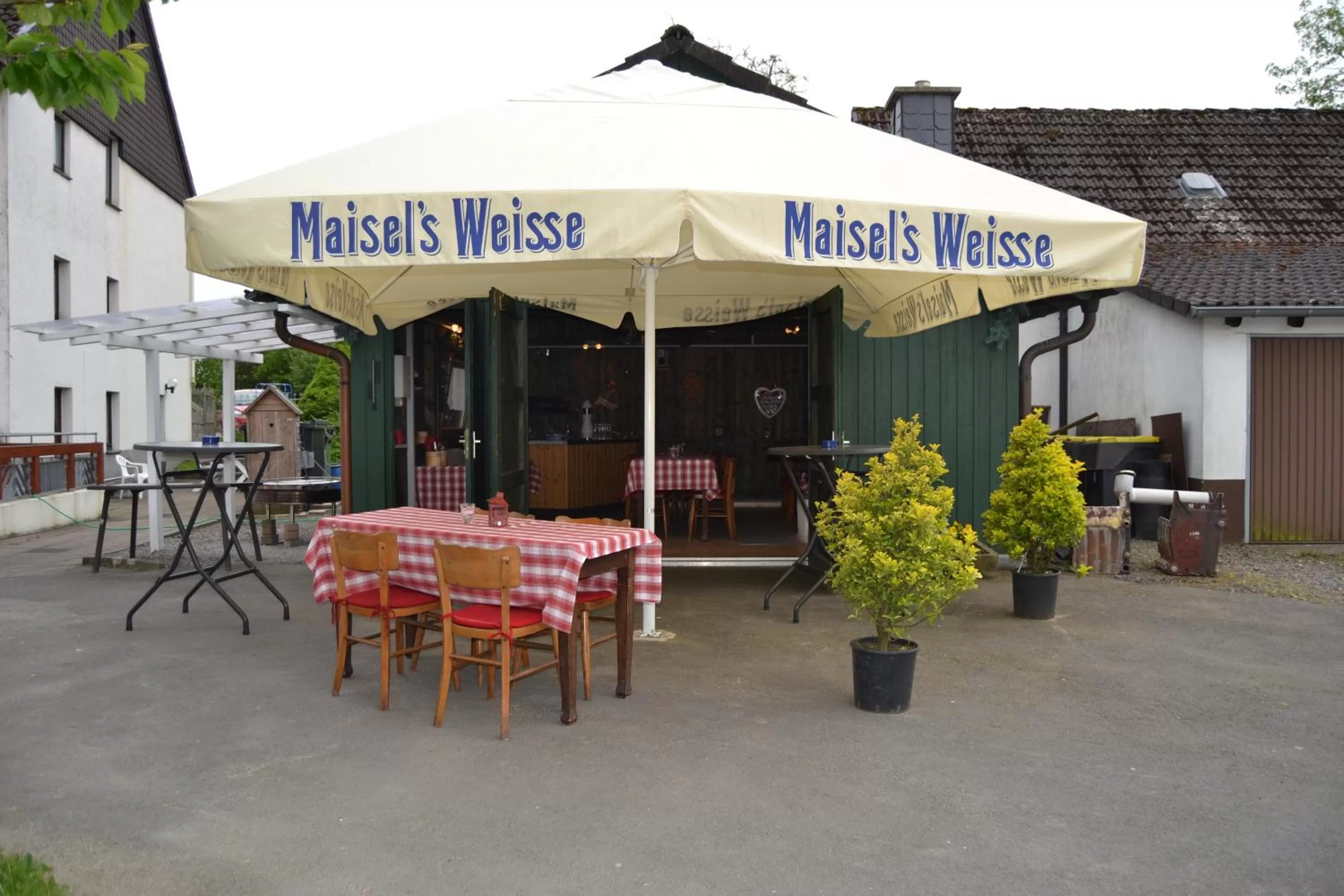 Patio in Gasthof Spelsberg