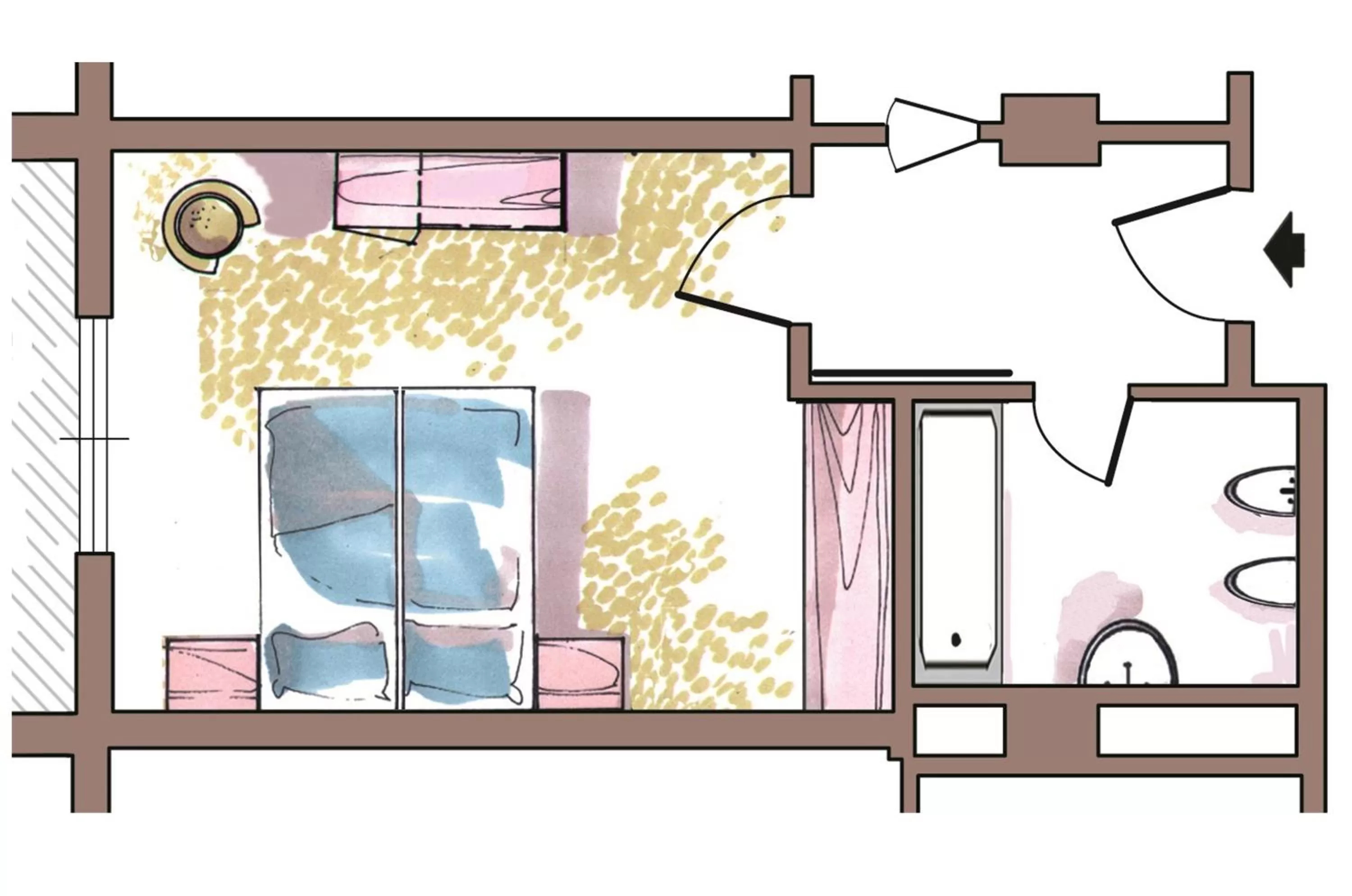 Photo of the whole room in Hotel Savoia Thermae & SPA