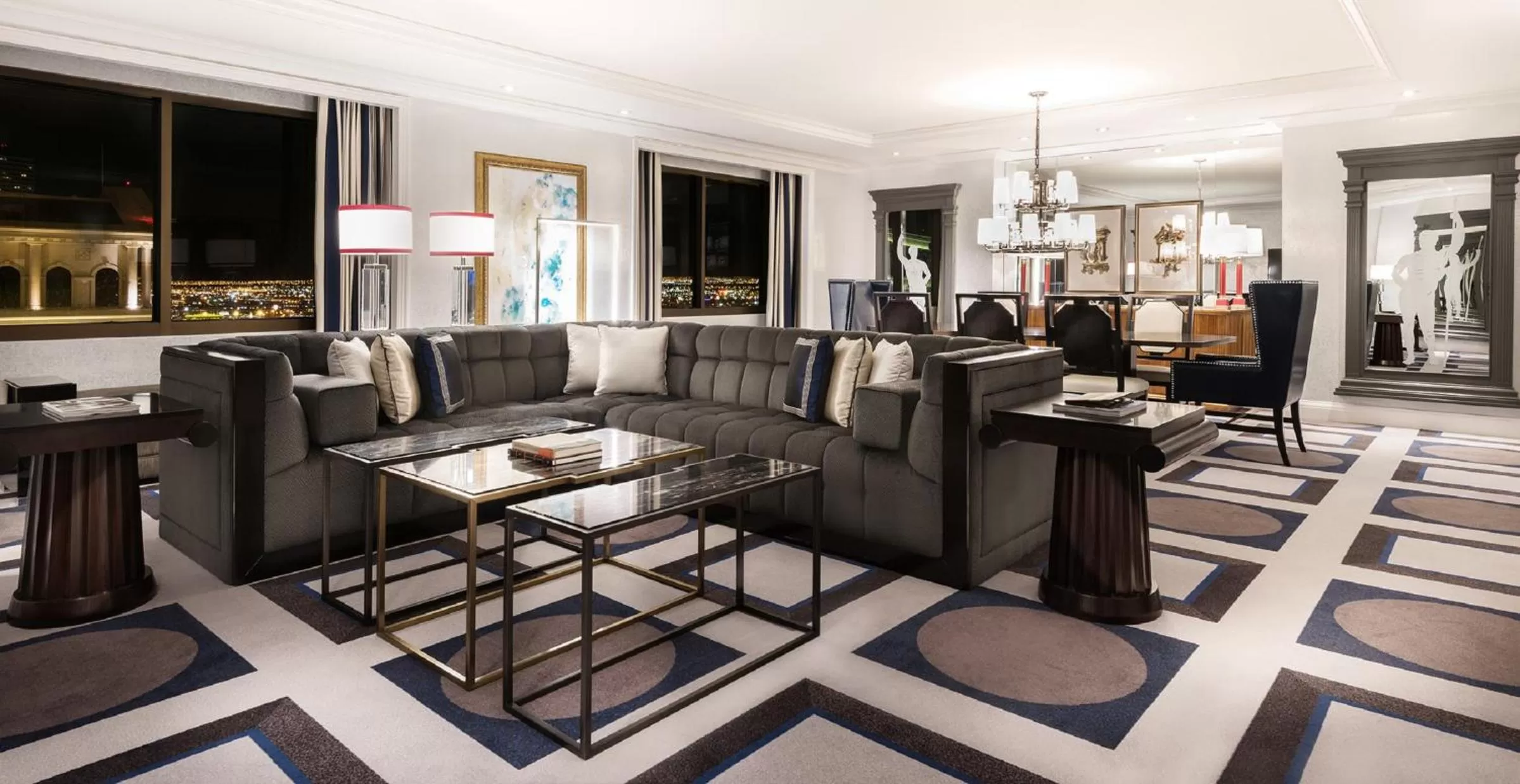 Living room in Caesars Palace Hotel & Casino