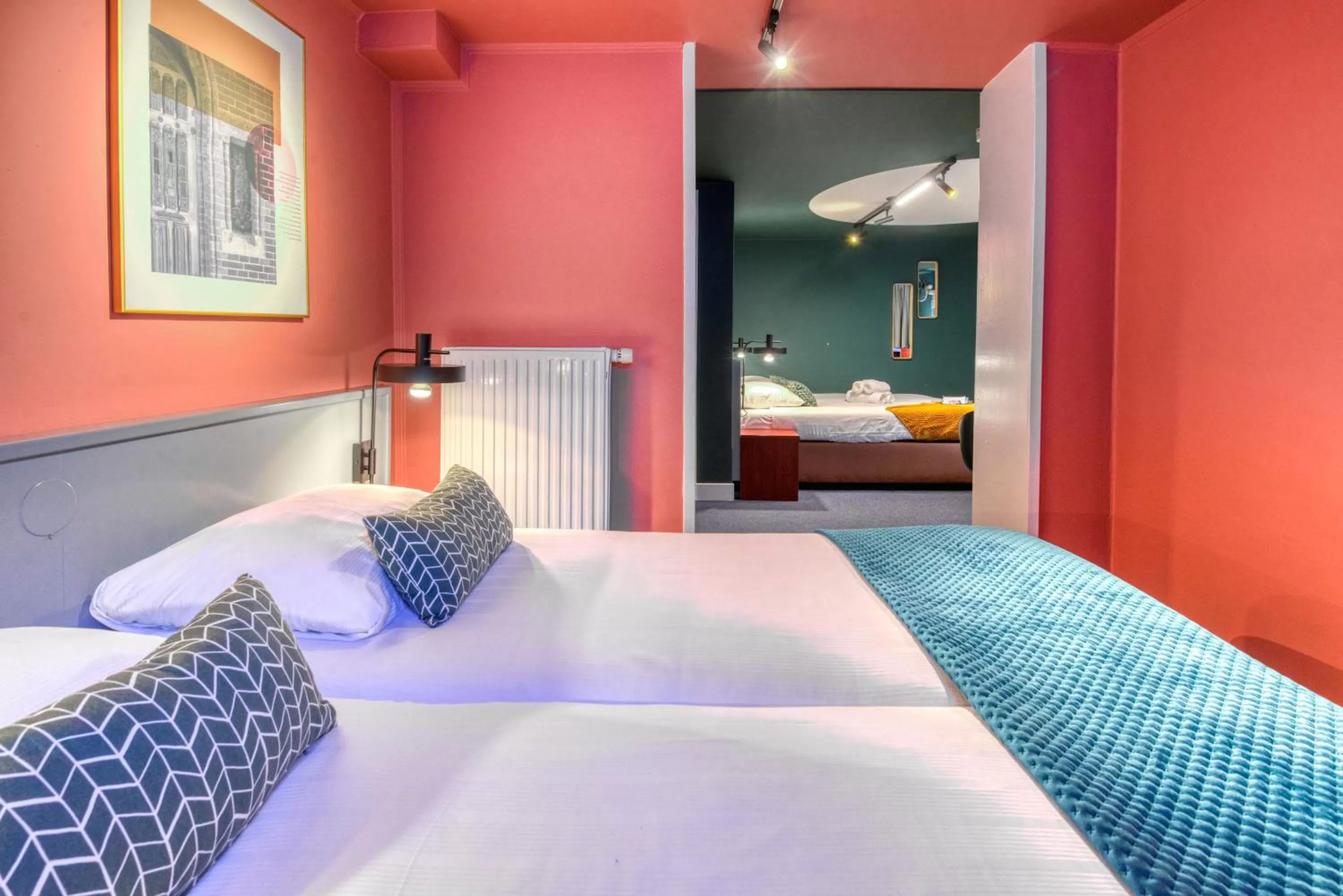 Bedroom, Bed in Hotel Alexander