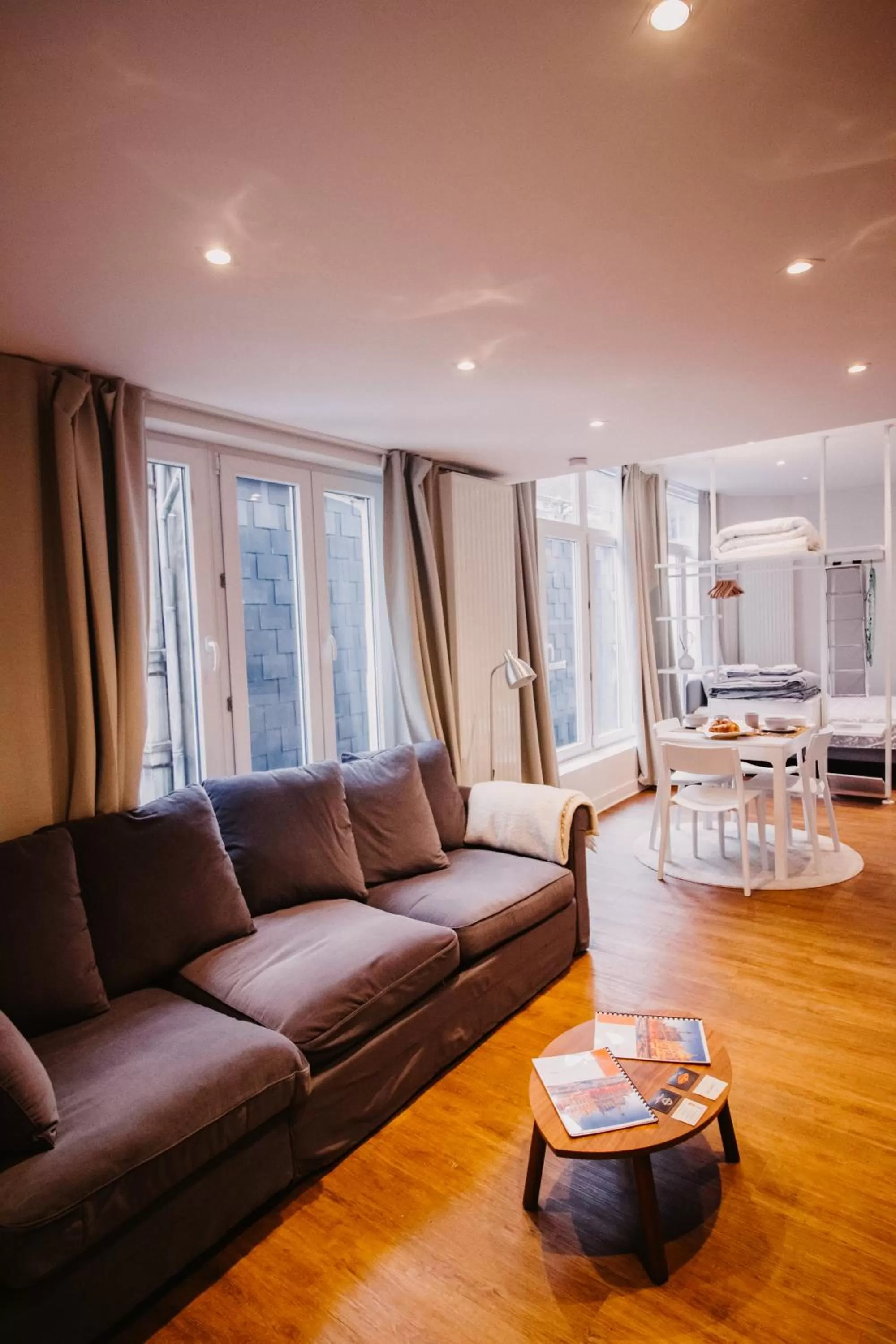 Living room in Super central in Brussels