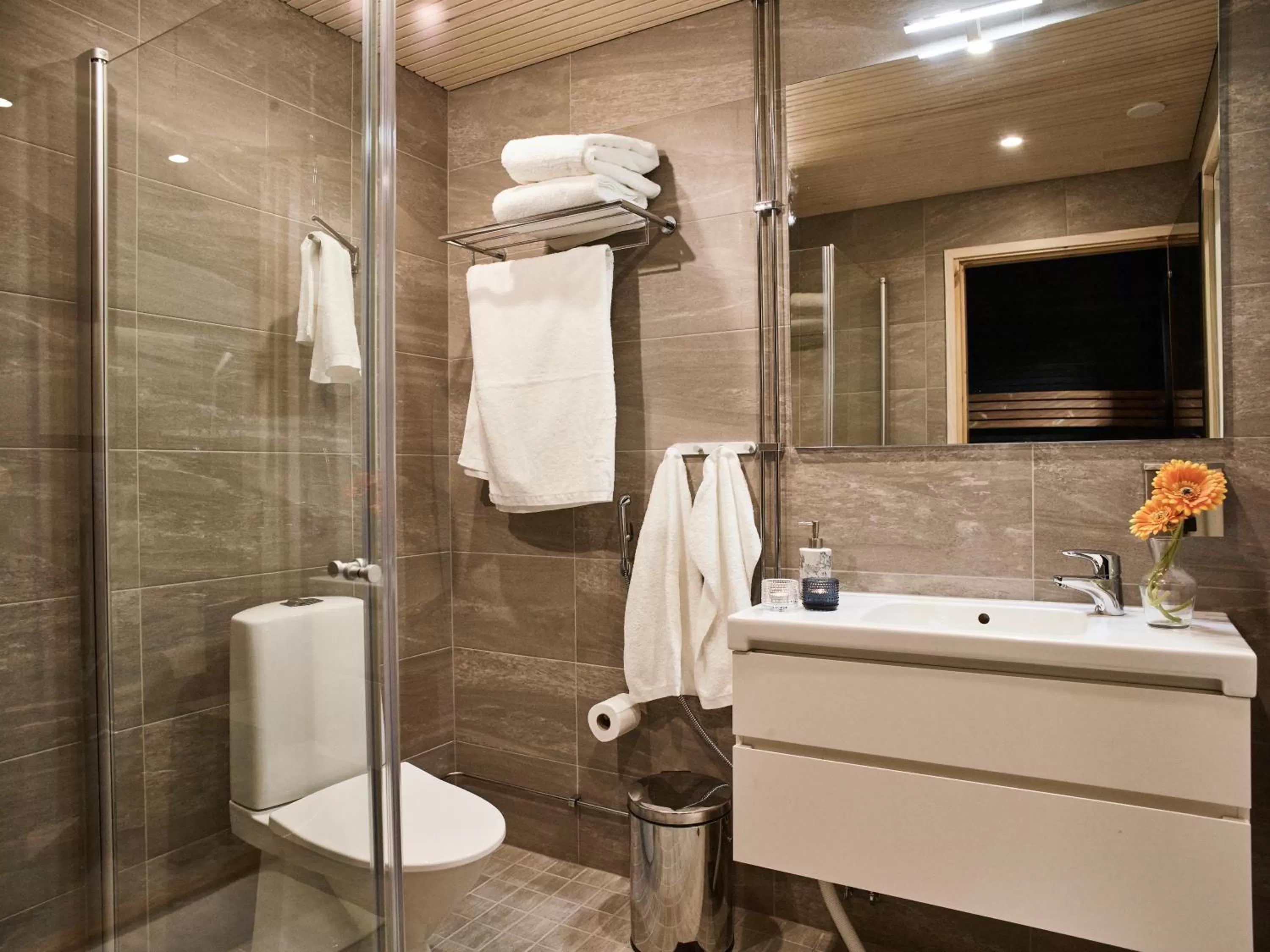 Shower in Nova Skyland Hotel