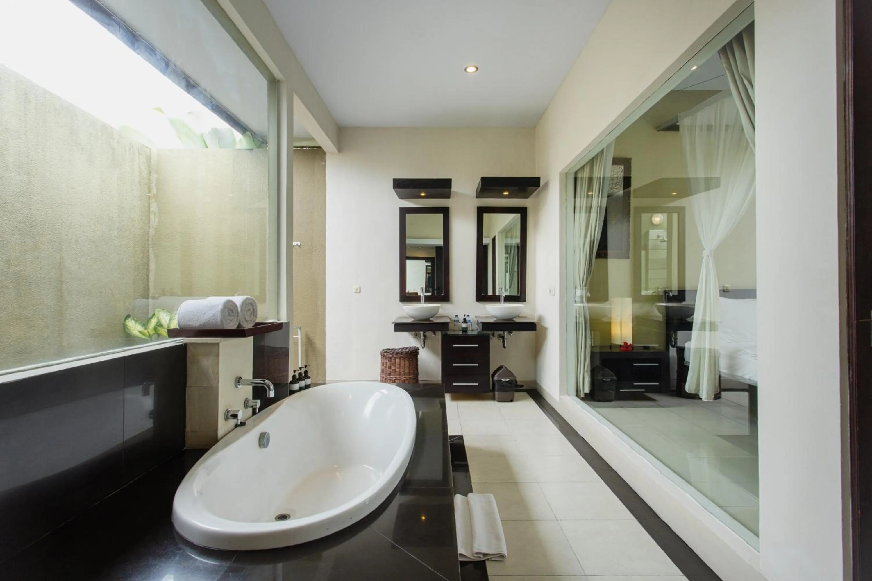 Bathroom in The Bidadari Villas and Spa Umalas - Seminyak