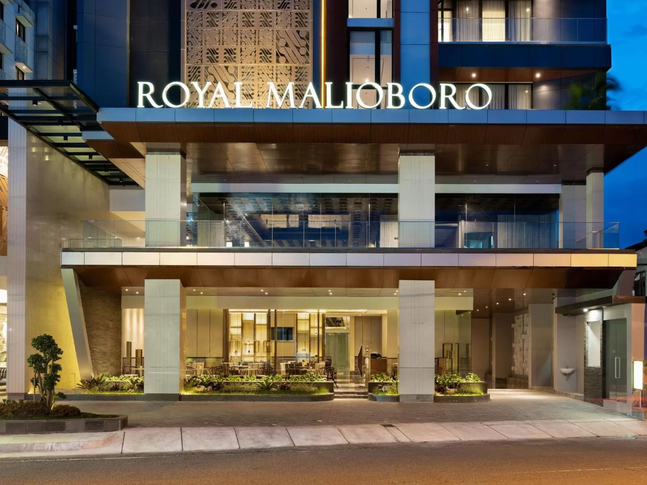 Facade/entrance in Royal Malioboro by ASTON