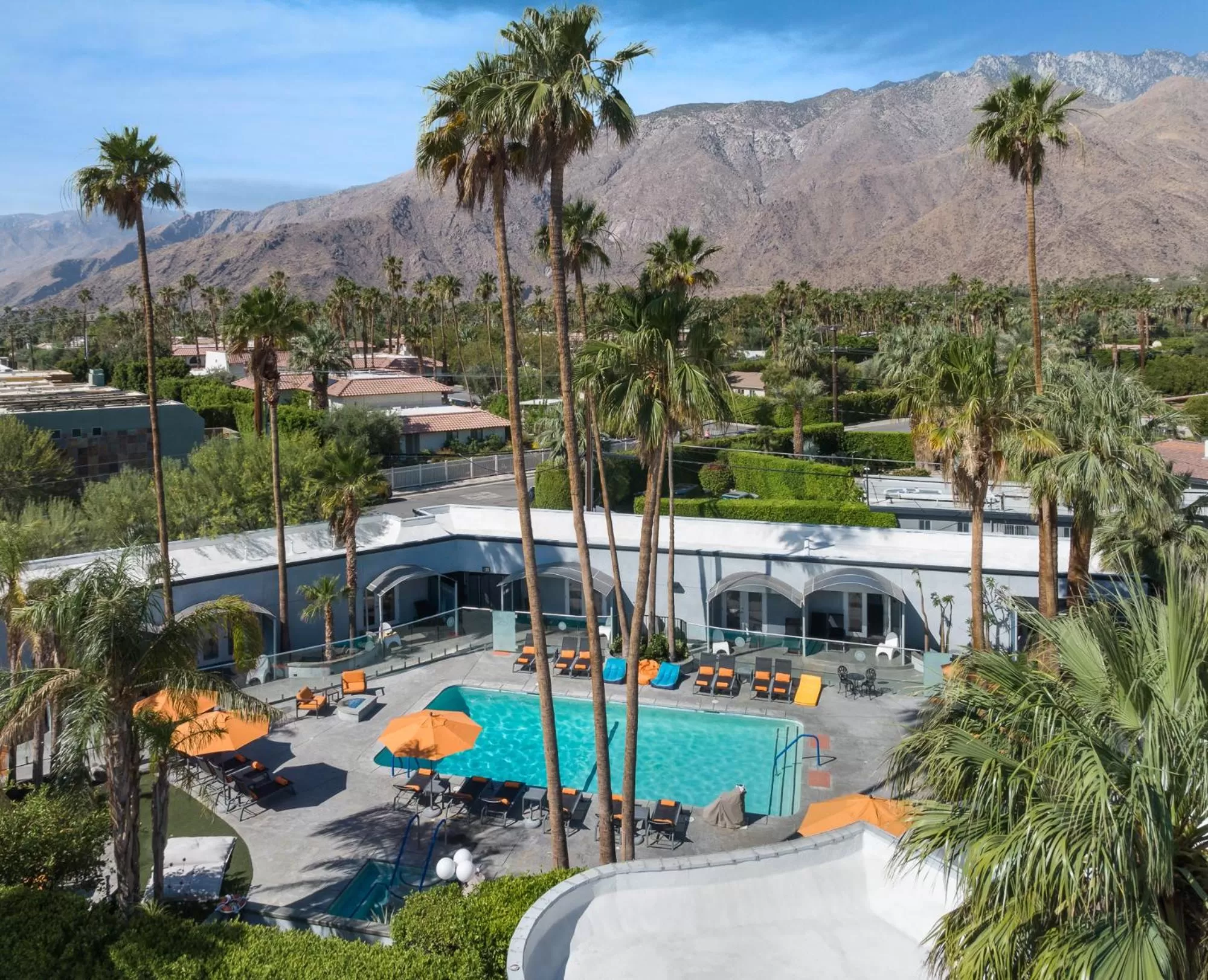 Property building in The Palm Springs Hotel