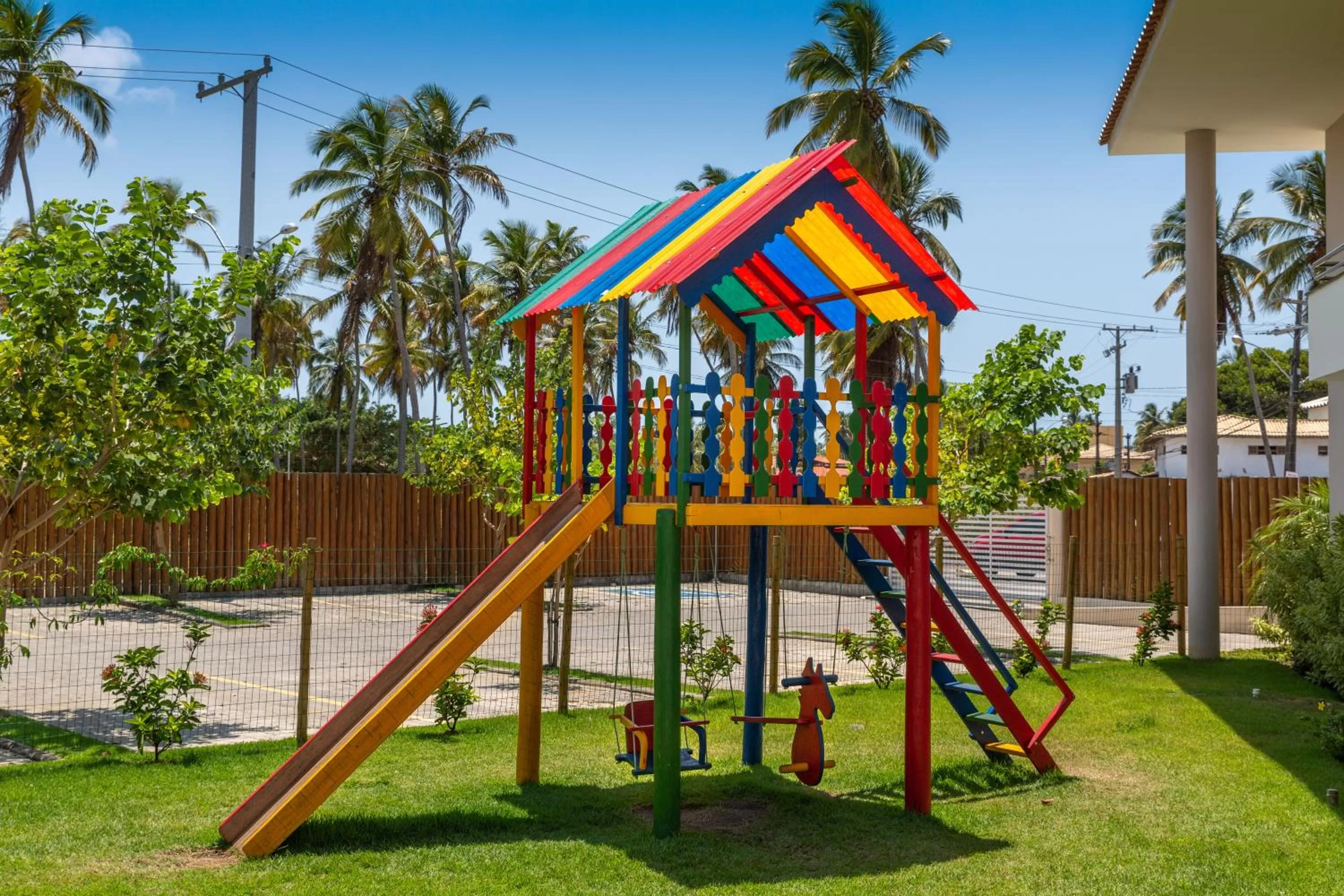 Children play ground in SunBahia Praia Hotel