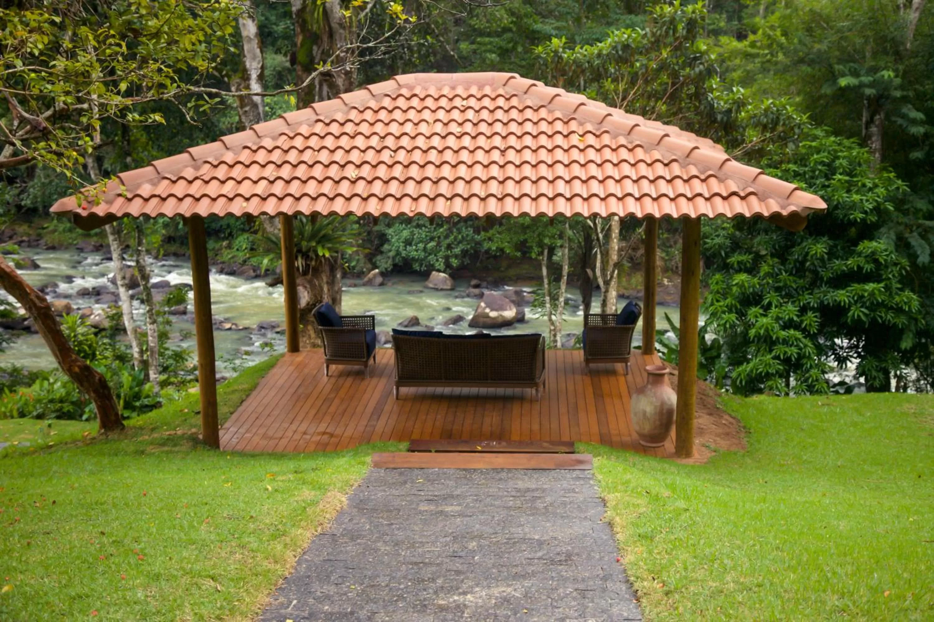 Patio in Pousada Vila do Loro