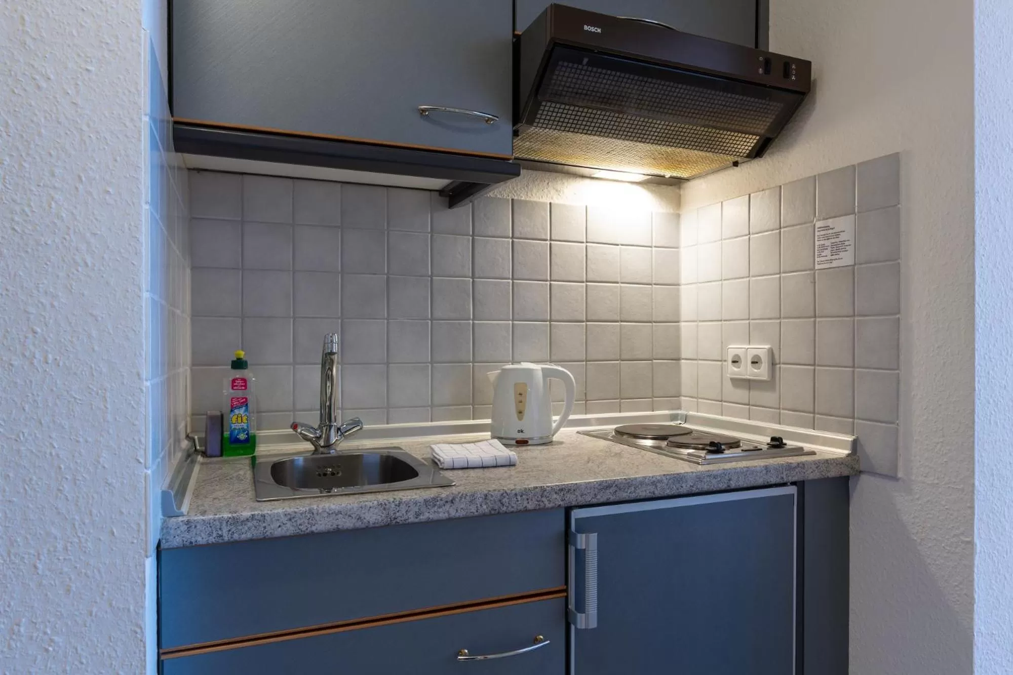 Kitchen or kitchenette in Residenz Royal