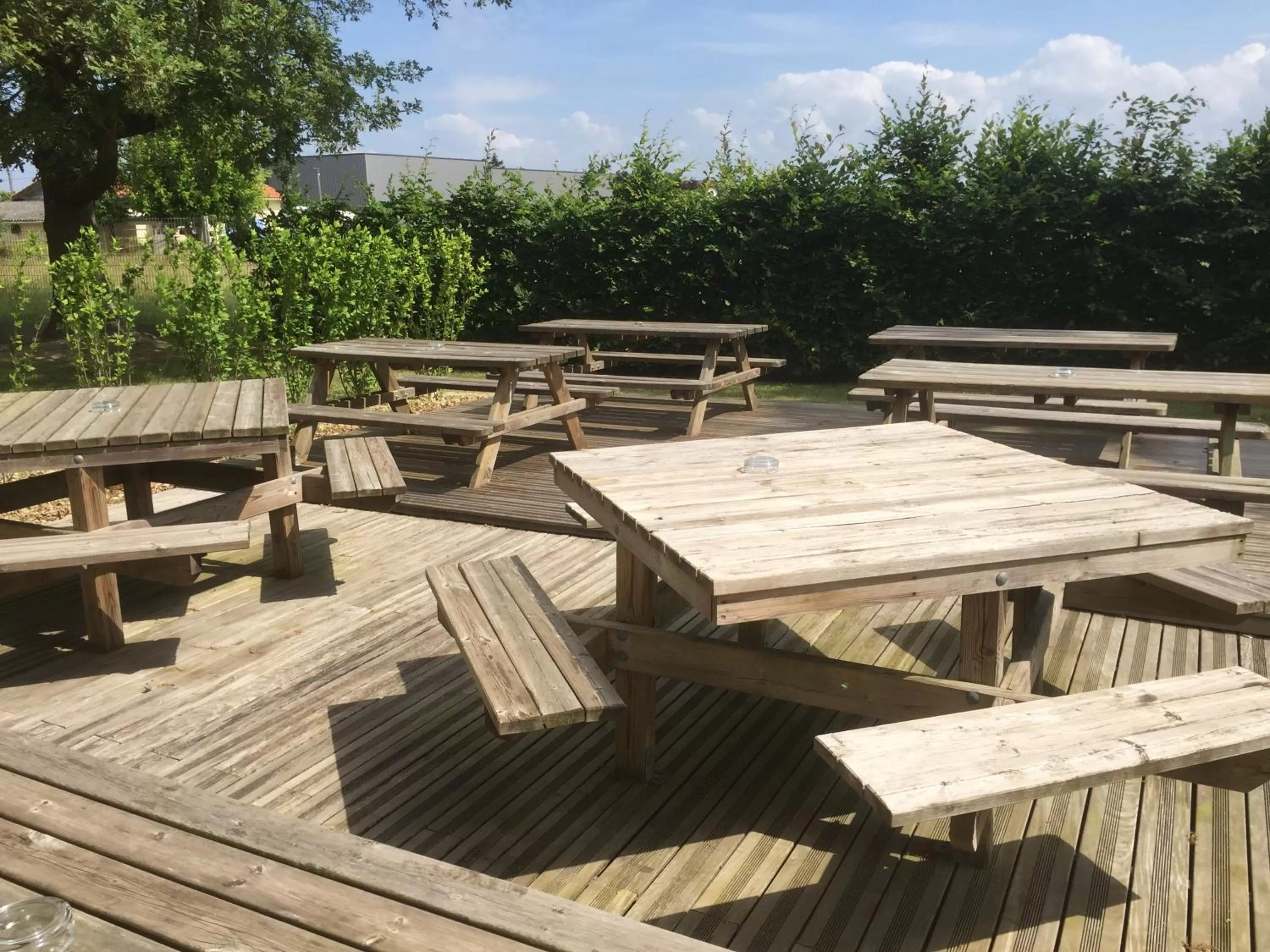 Patio in B&B HOTEL Montauban