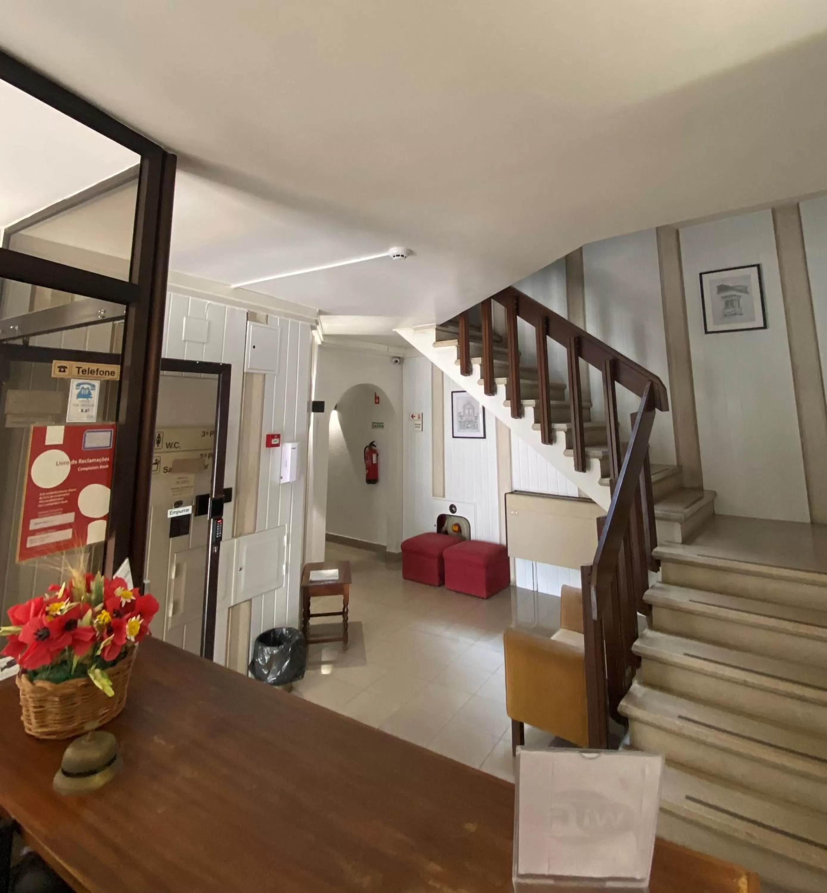 Lobby or reception in Hotel Cavaleiros De Cristo