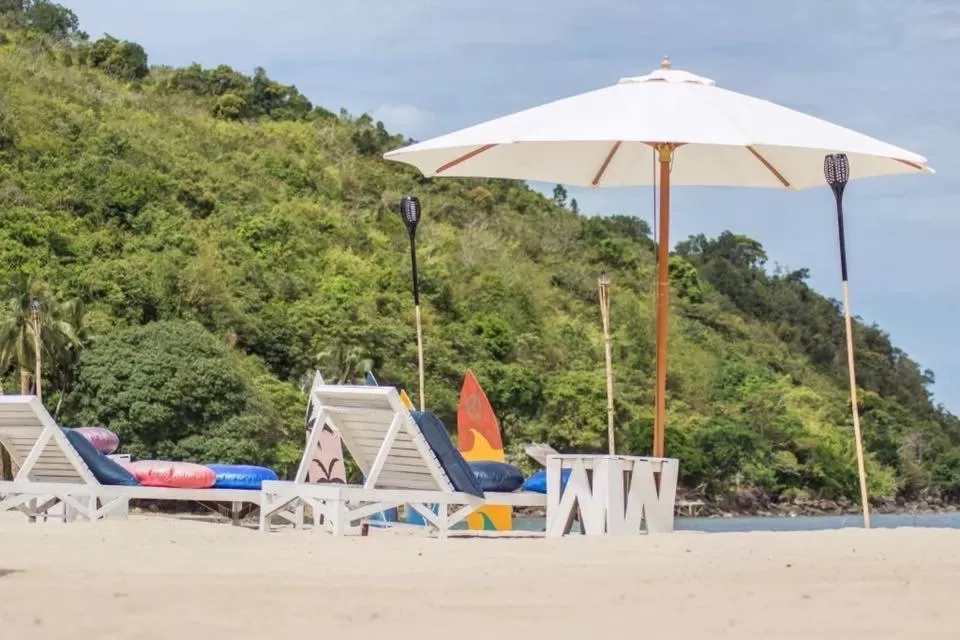 Beach in Pangulatan Beach Resort