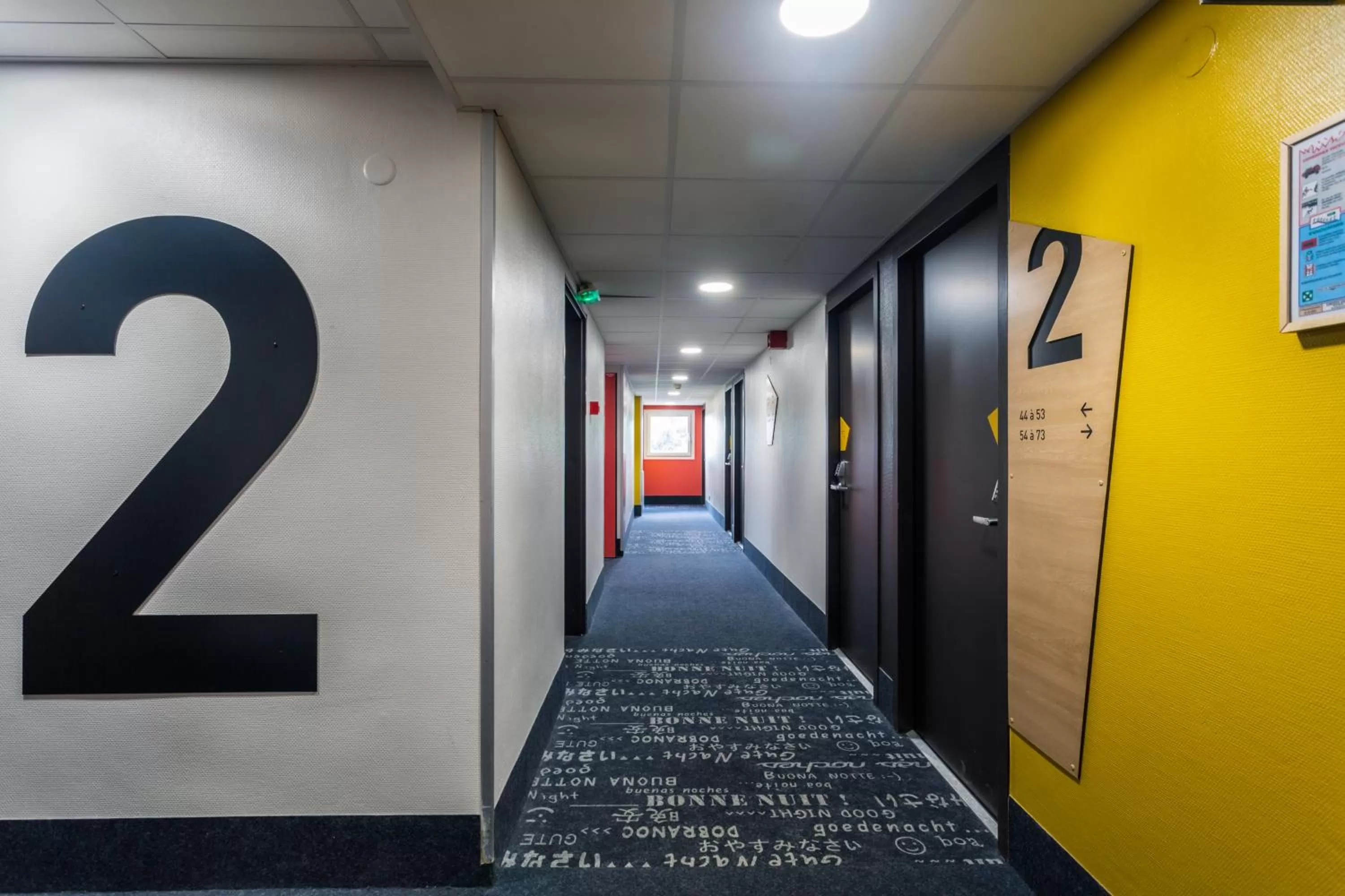 Decorative detail in B&B HOTEL Nancy Frouard