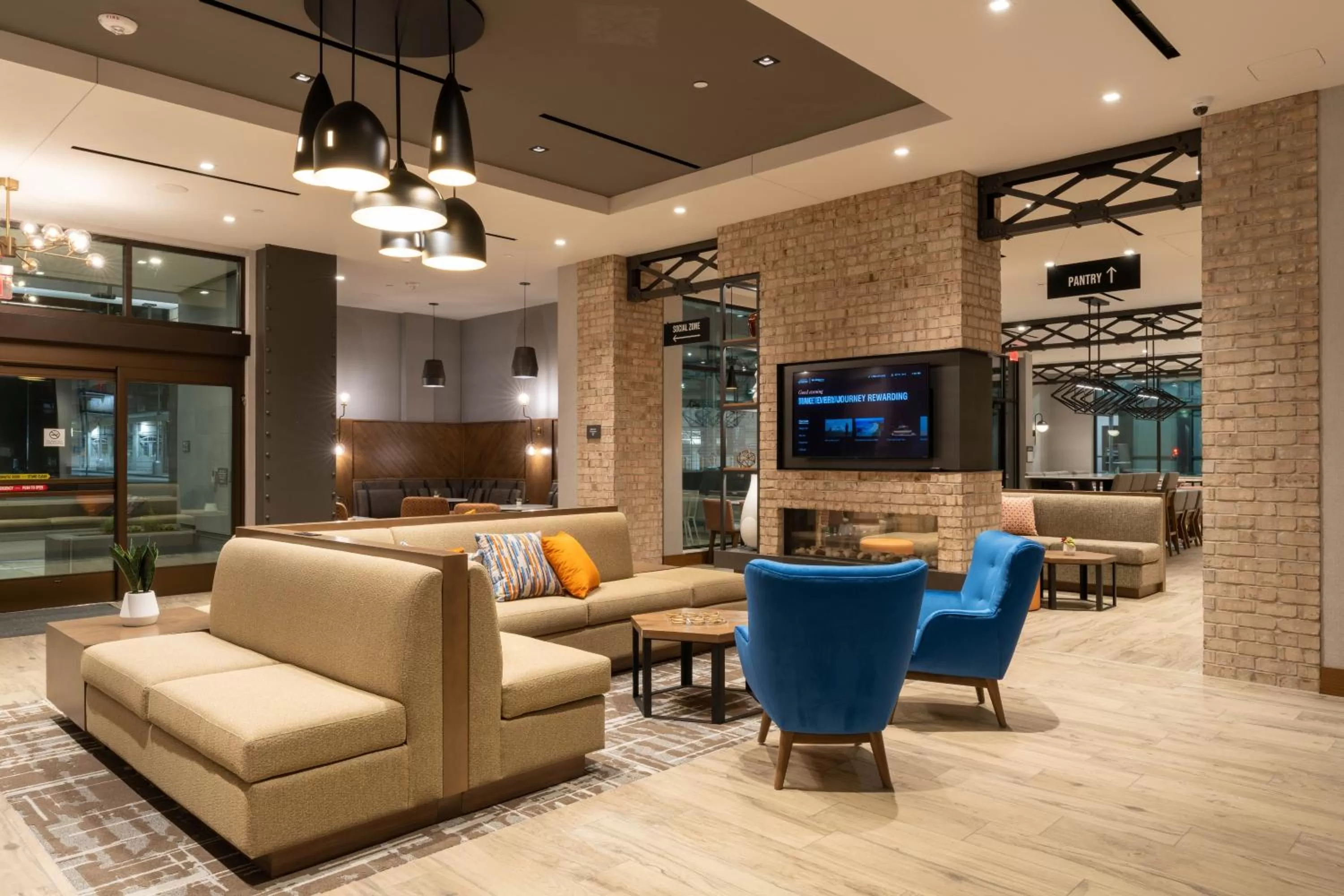 Lobby or reception in Residence Inn by Marriott San Francisco Airport Millbrae Station