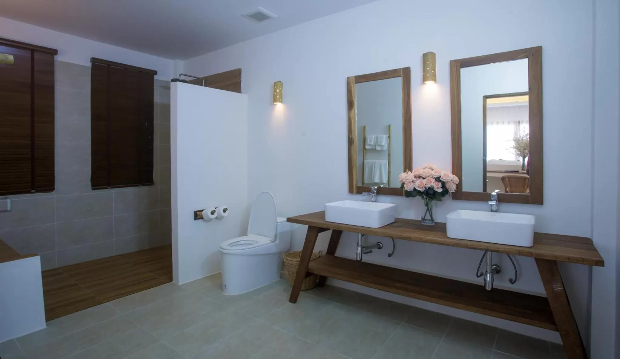 Bed in The Nest Private Beach Resort