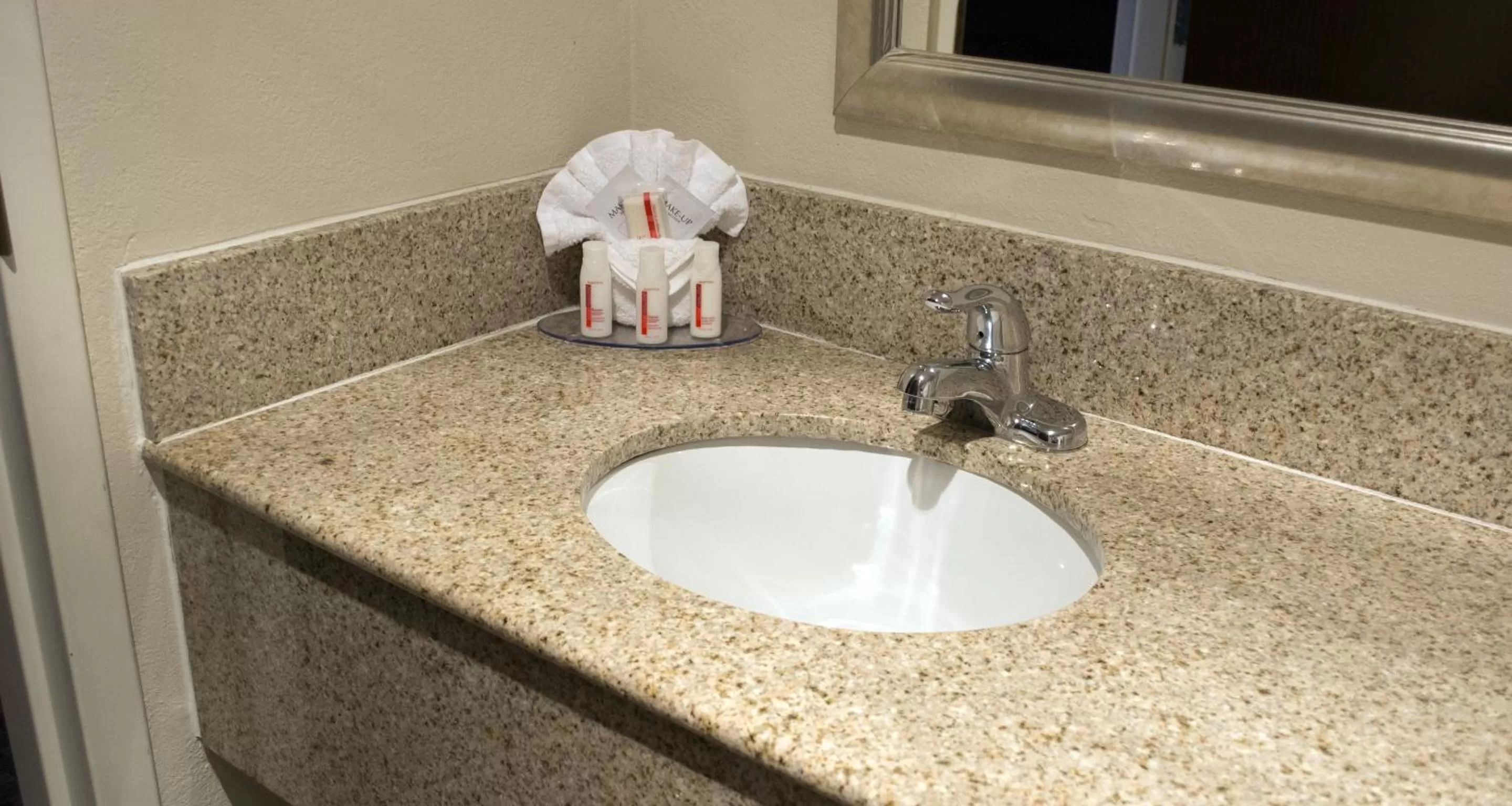 Bathroom in Baymont by Wyndham East Windsor Bradley Airport