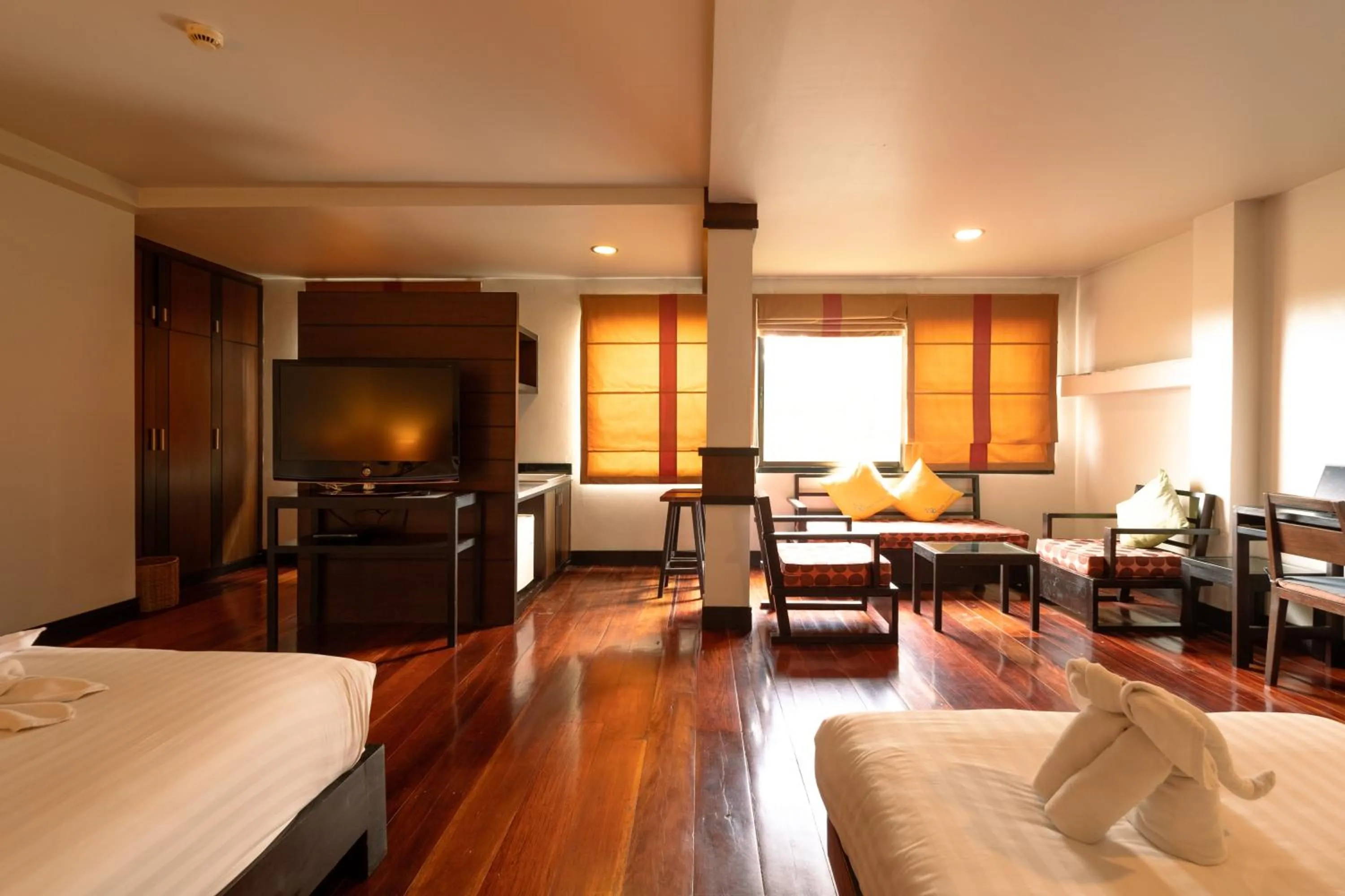 Photo of the whole room, Bed in Kireethara Boutique Resort