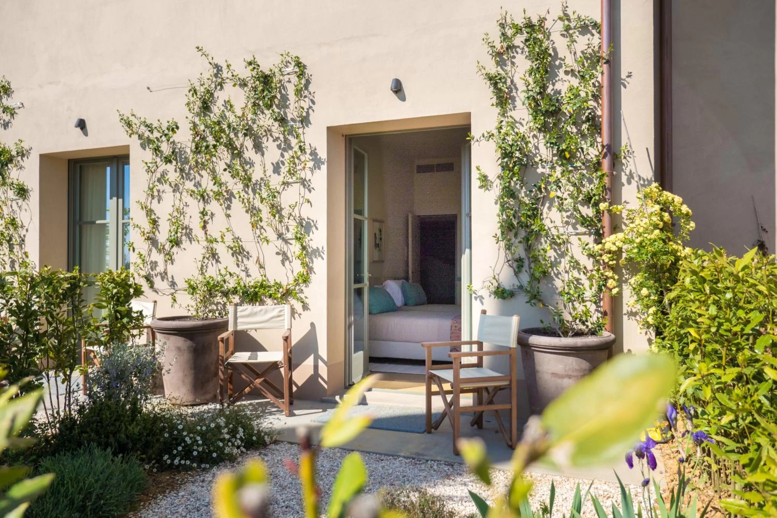 Patio in A440 in Tuscany