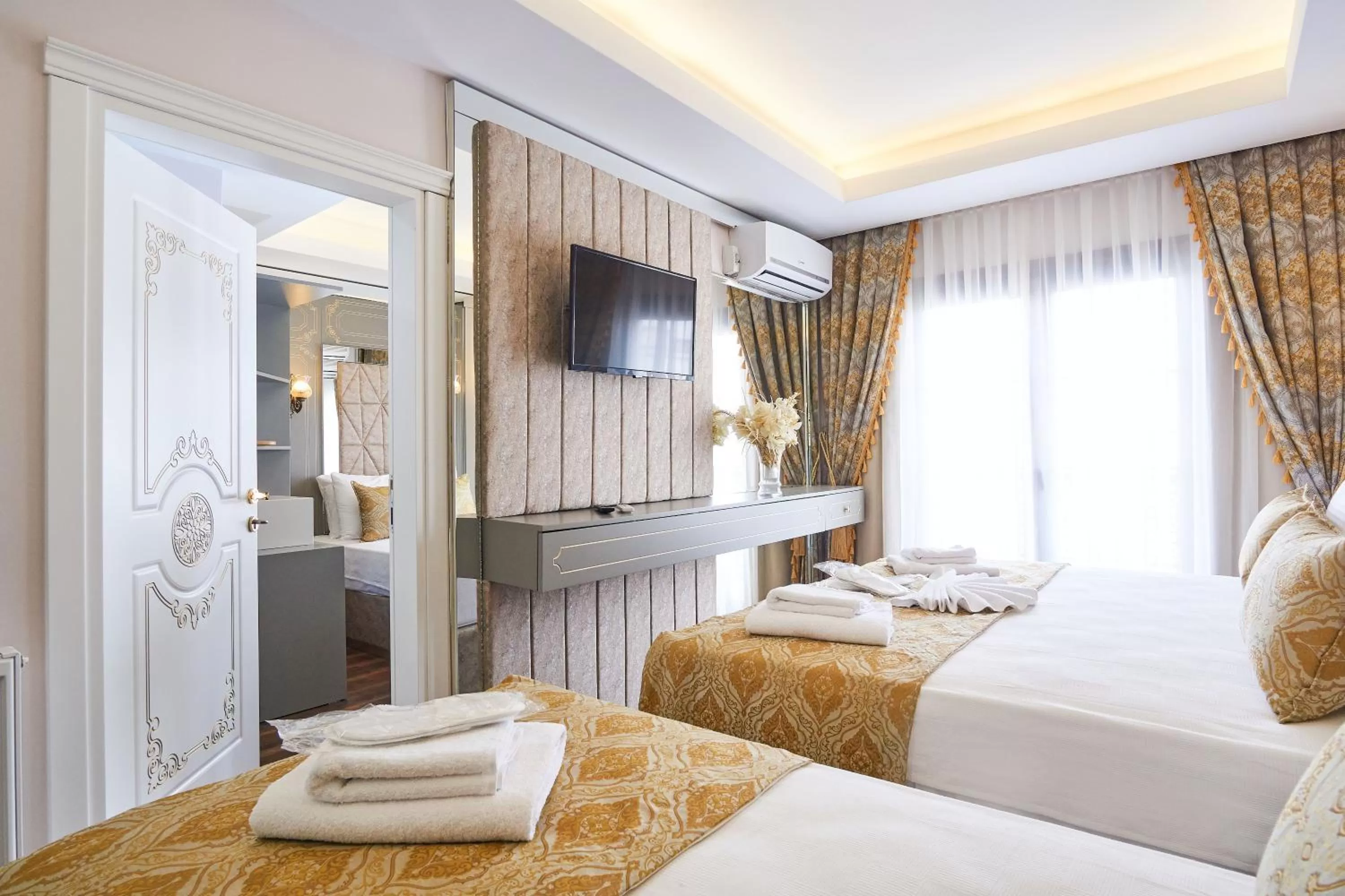 Bed in Sultan Suleyman Palace Hotel & Spa