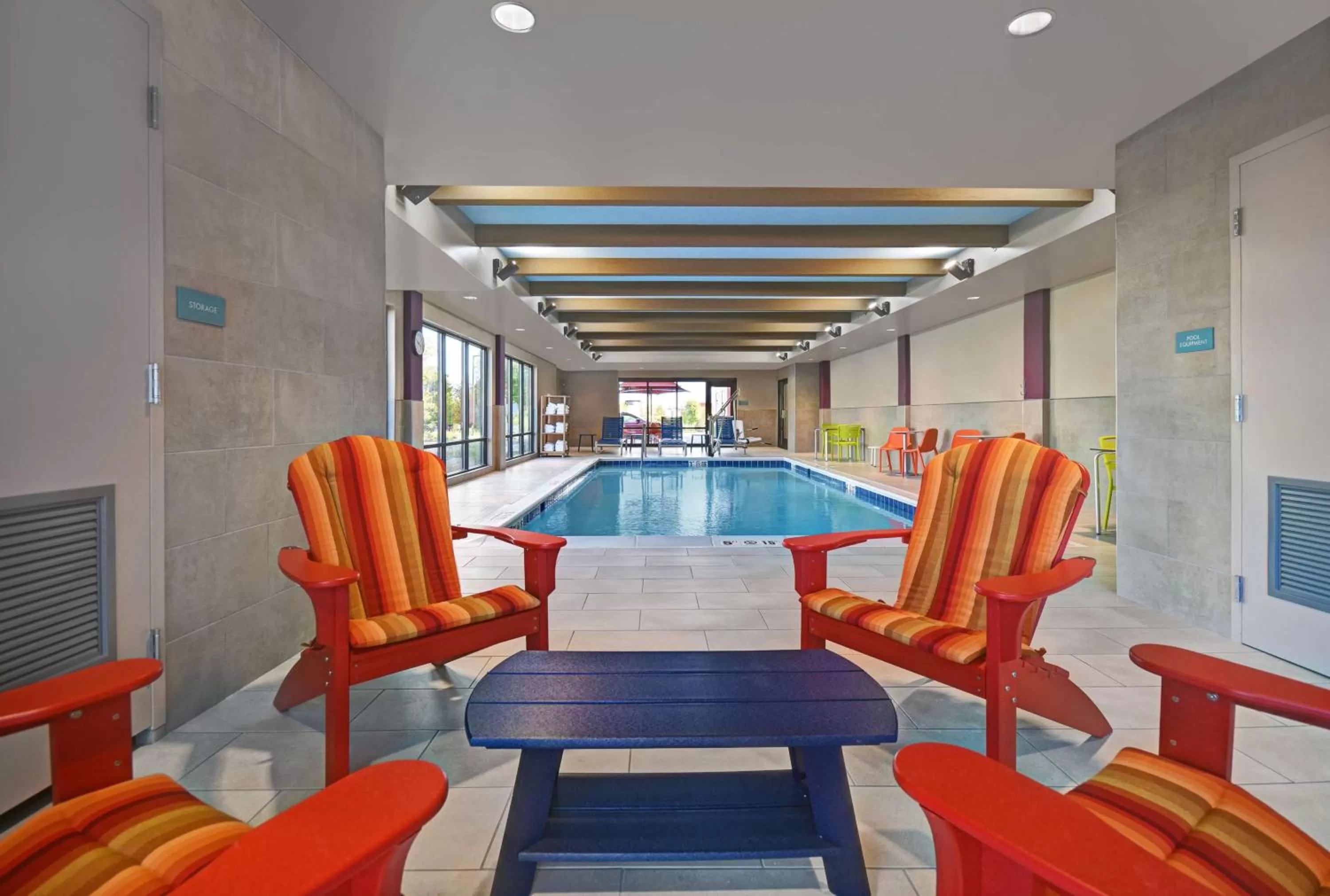 Pool view in Home2 Suites by Hilton Blacksburg University