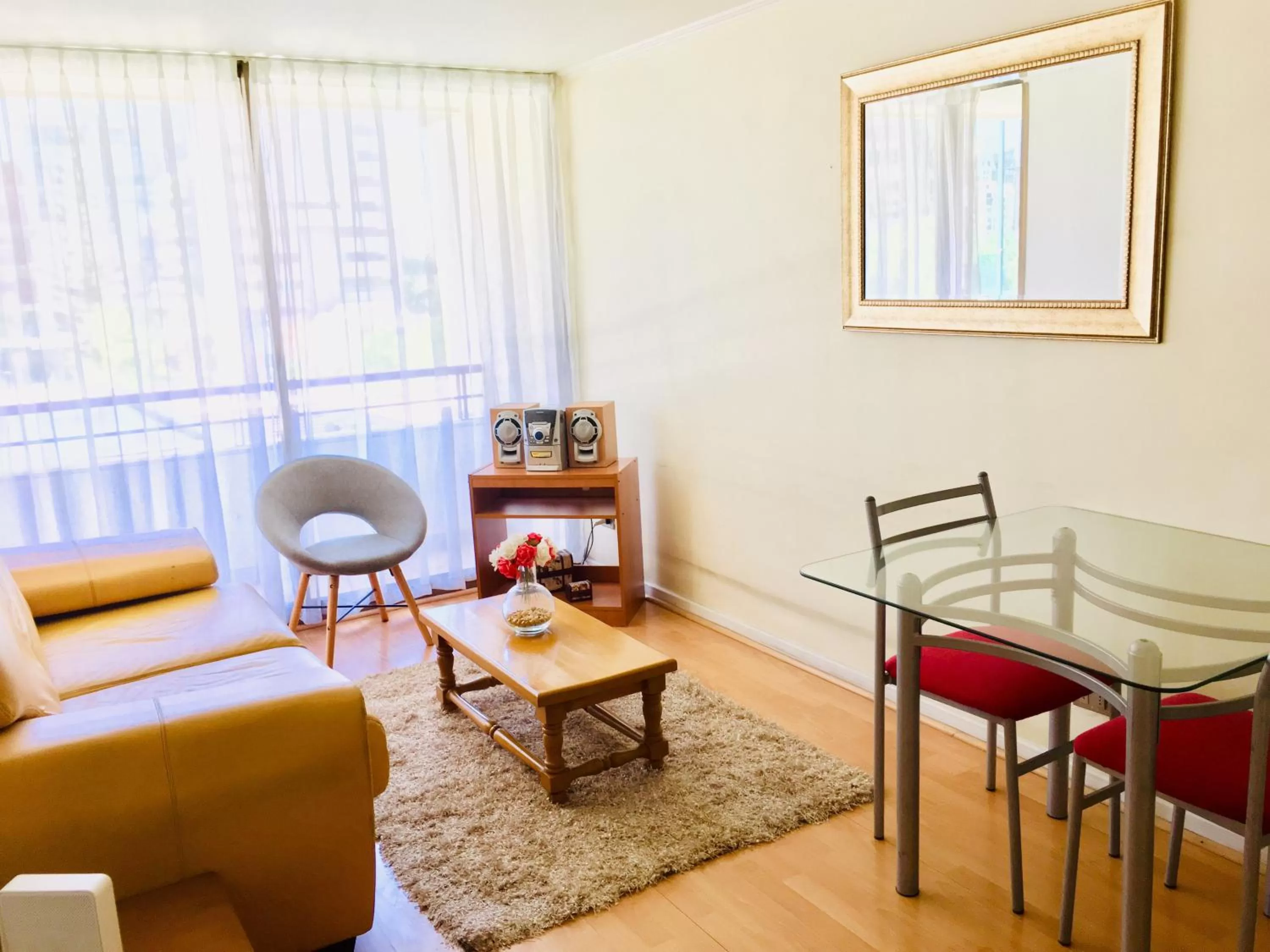 Living room in Aconcagua Apartments