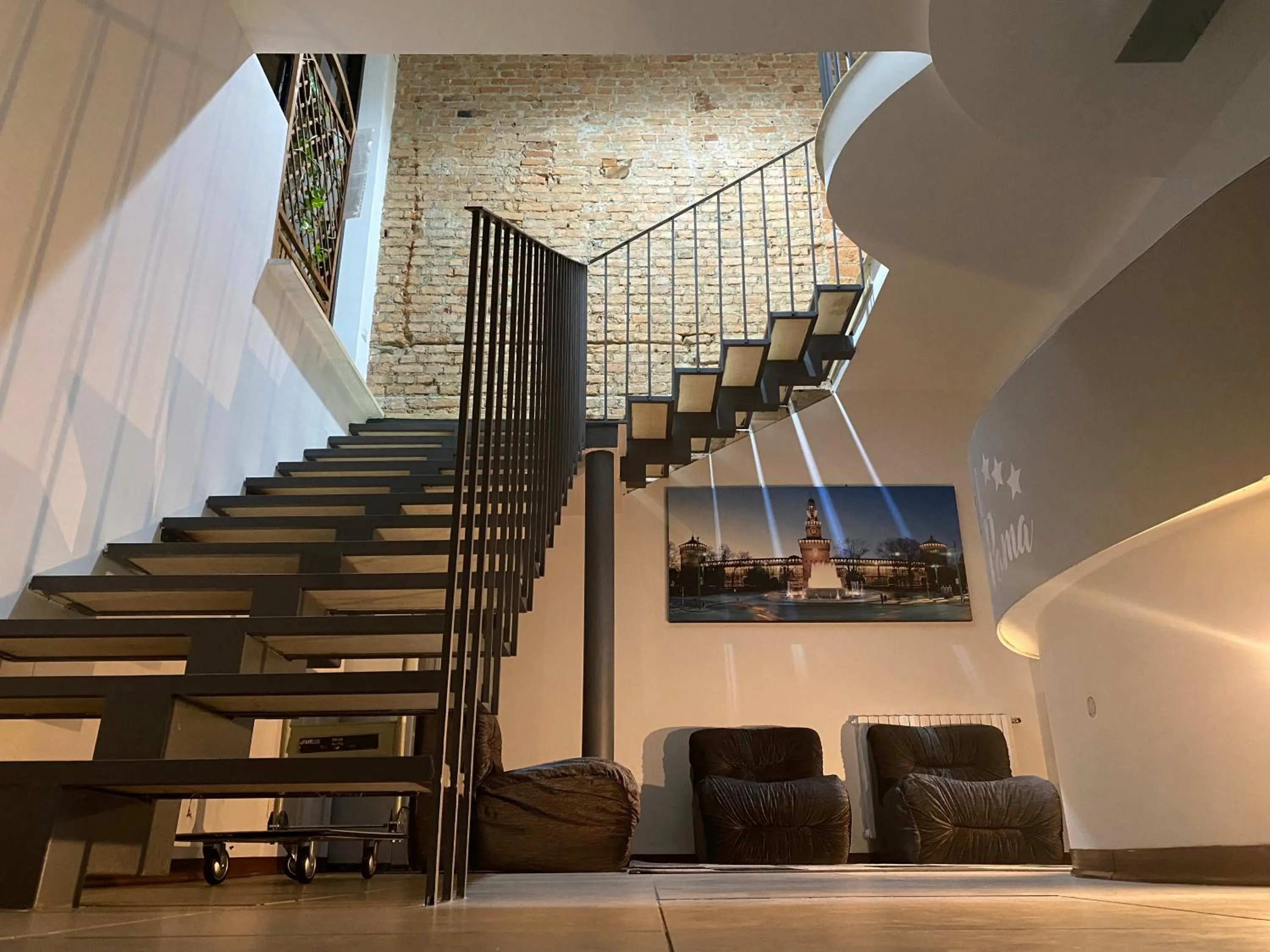 Lobby or reception in HOTEL Poma