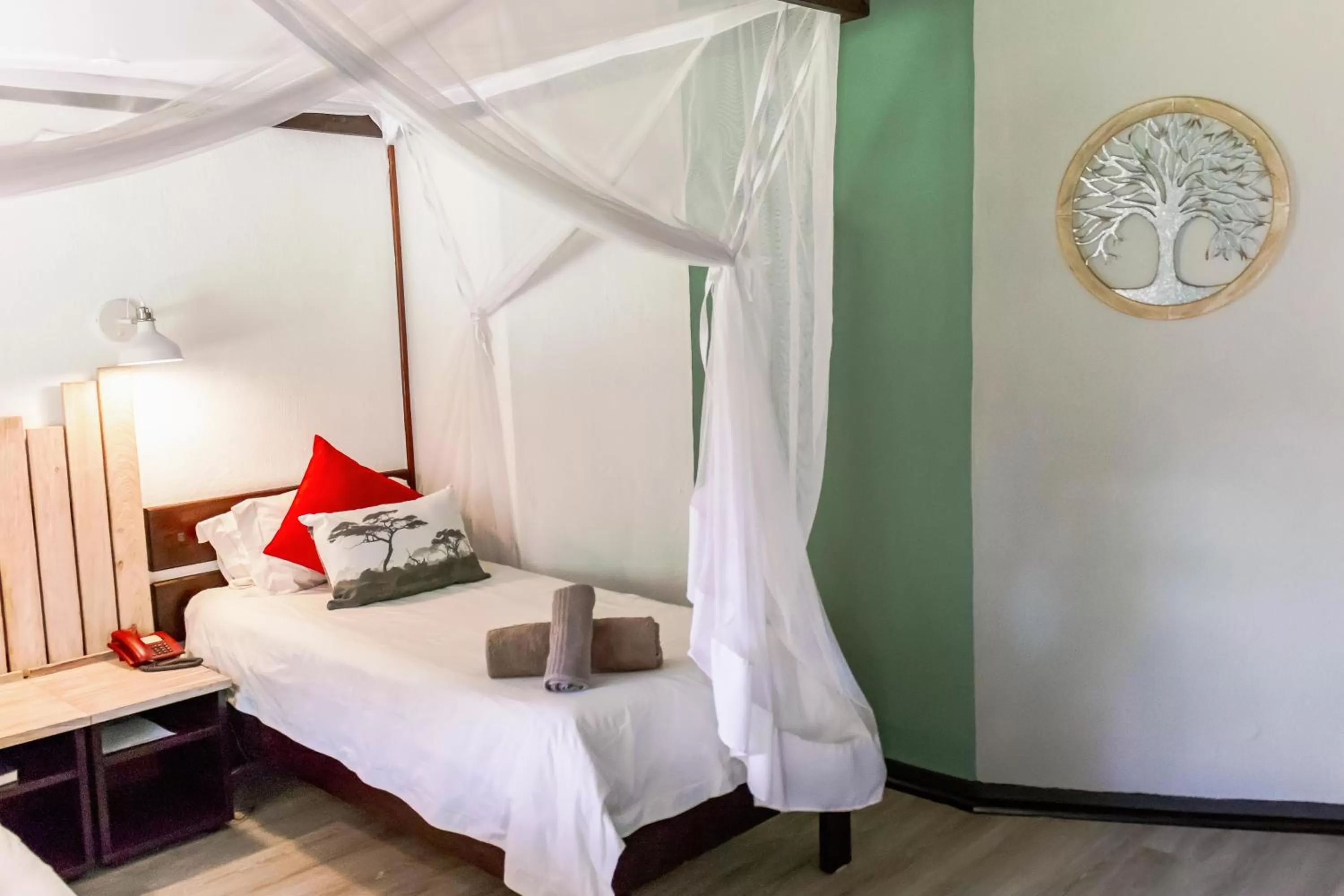 Bed in Okahandja Country Hotel