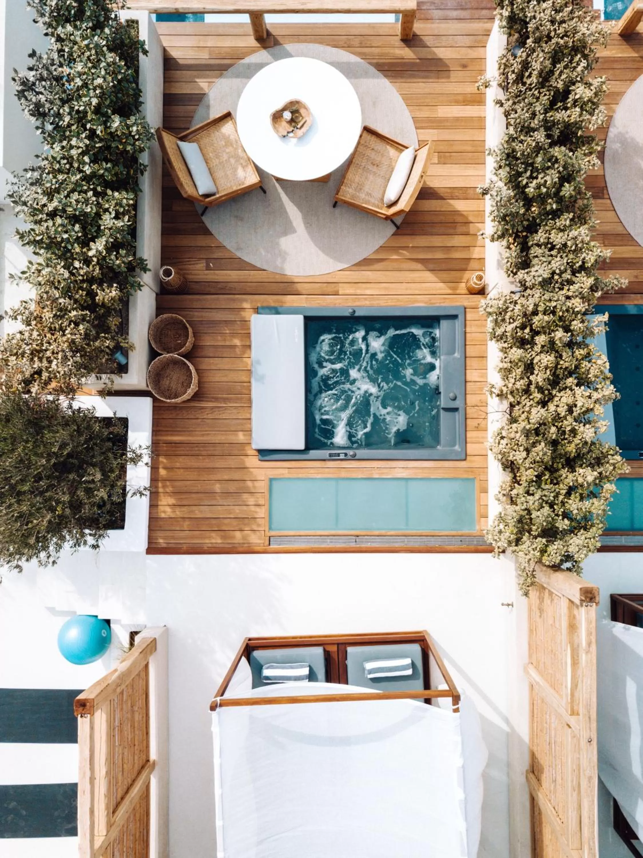 Balcony/Terrace in Avgoustos Suites Naxos