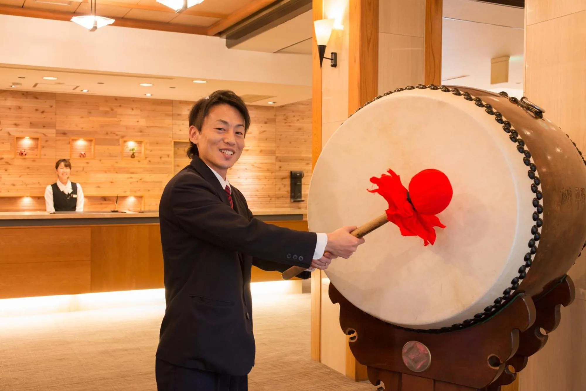 Staff in Honjin Hiranoya Annex