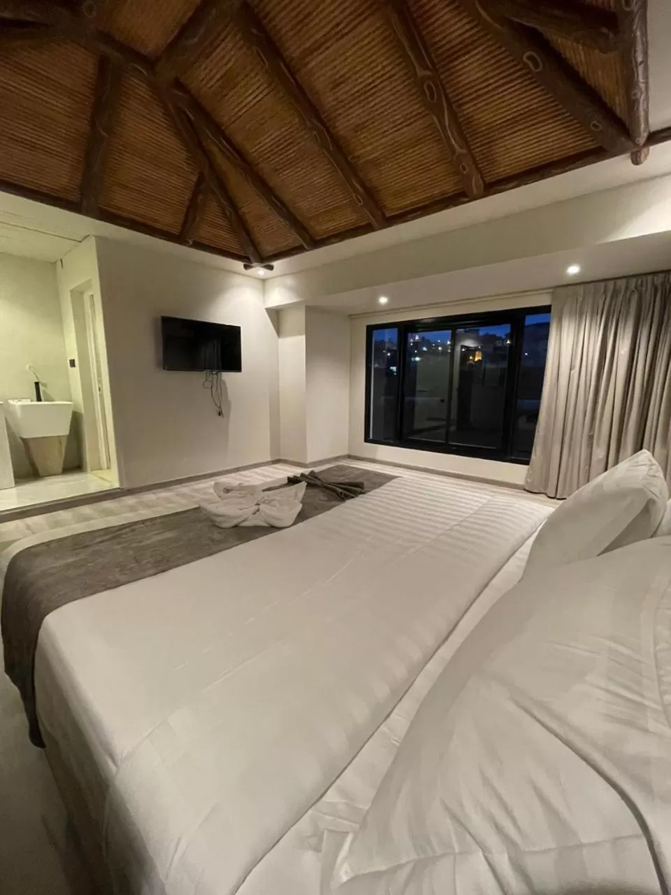 Bed in فندق جولدن الأندلس أبها - Golden Andalus Hotel Abha