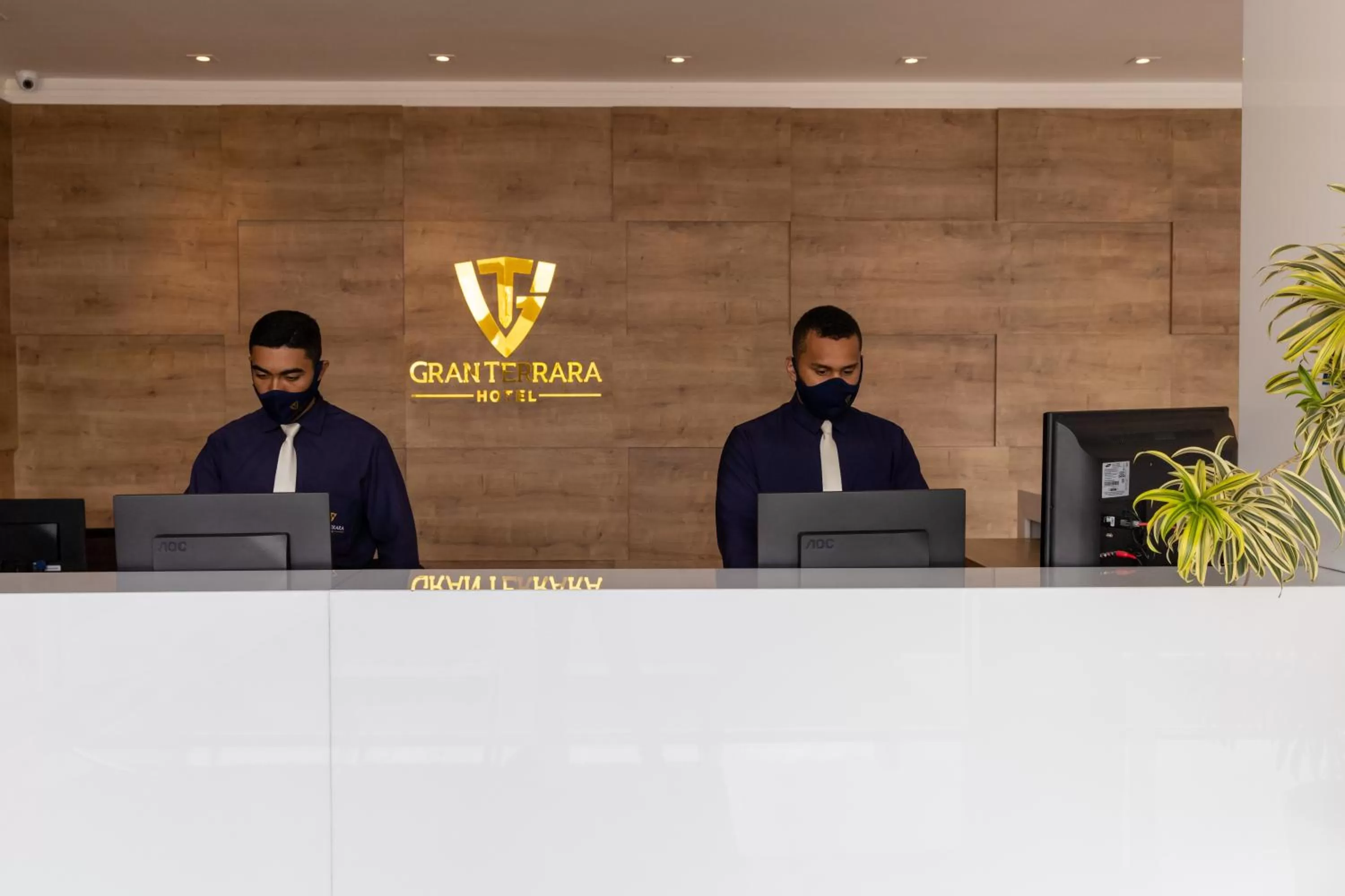 Staff in Granterrara Hotel