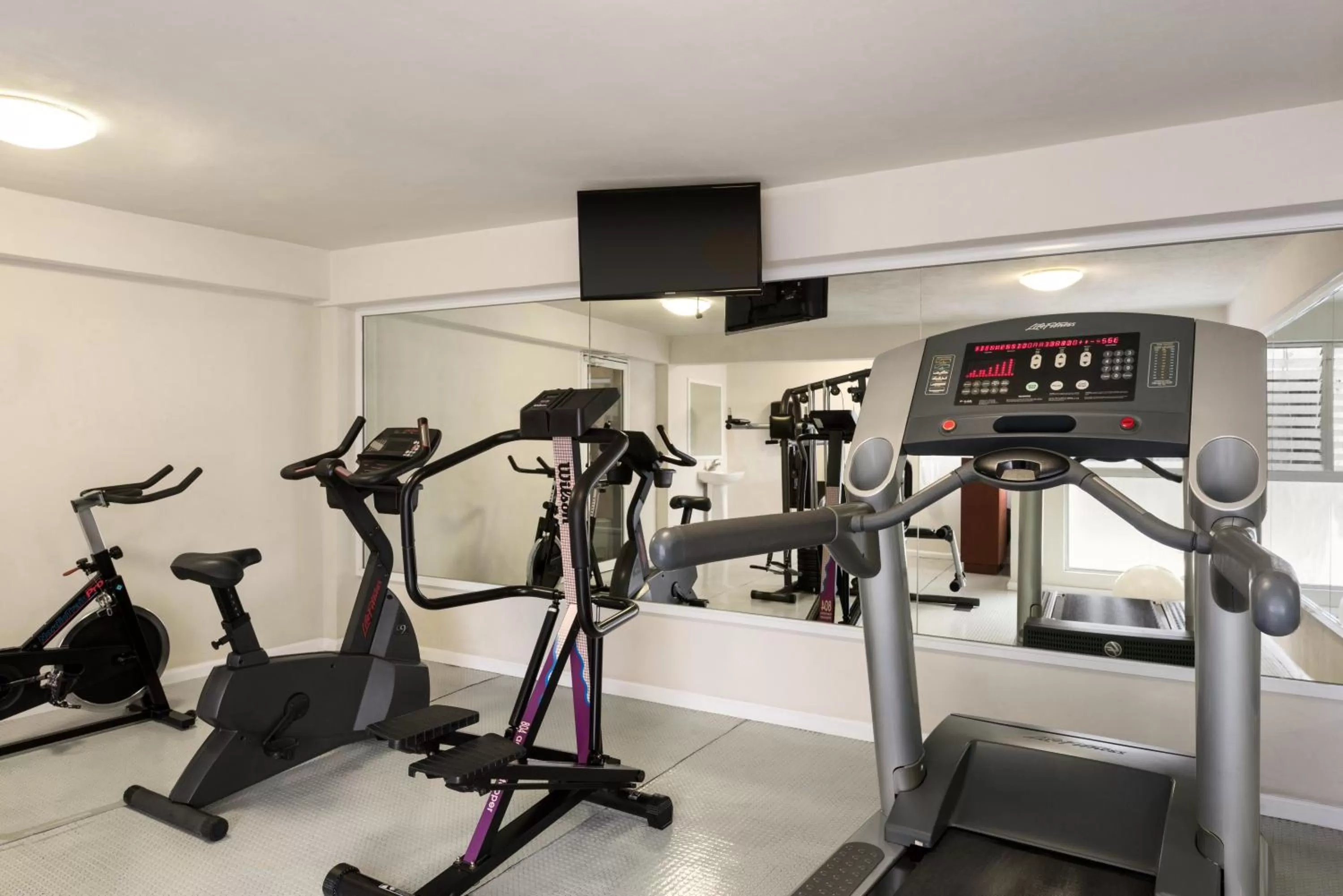 Fitness centre/facilities in Ramada Plaza by Wyndham Leon