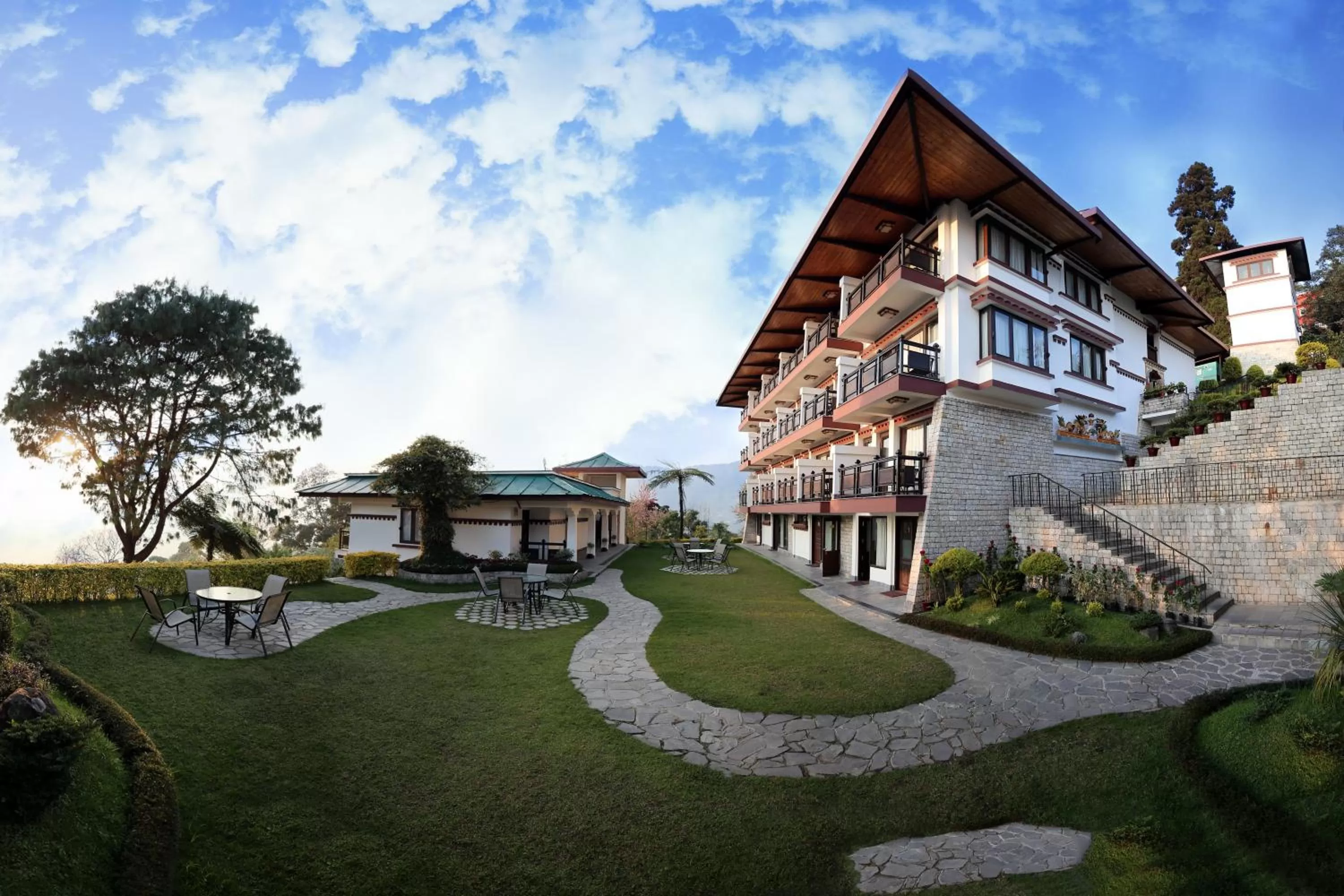 Garden in Denzong Regency- Luxury Mountain Retreat Spa & Casino