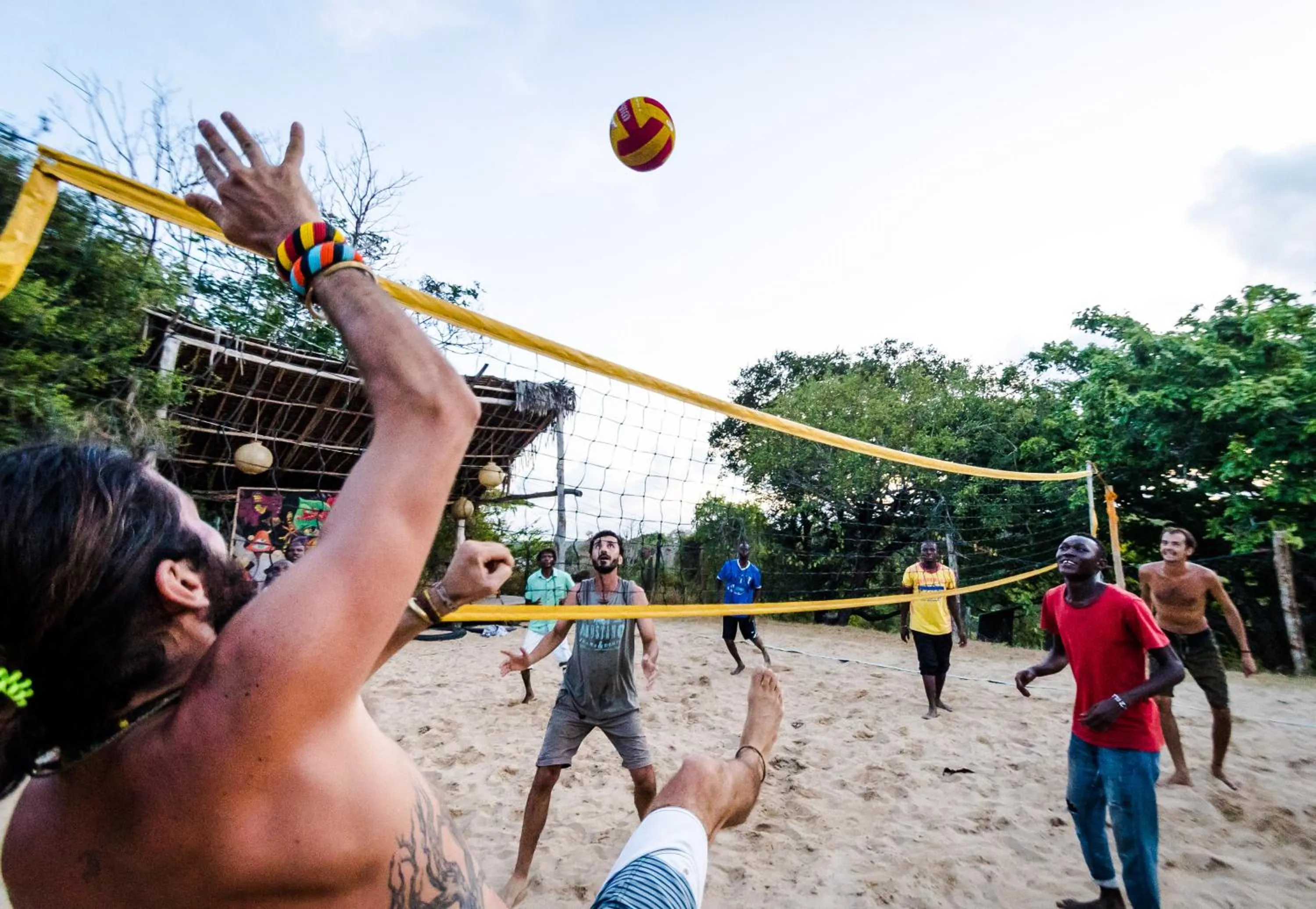 People in Distant Relatives Ecolodge & Backpackers