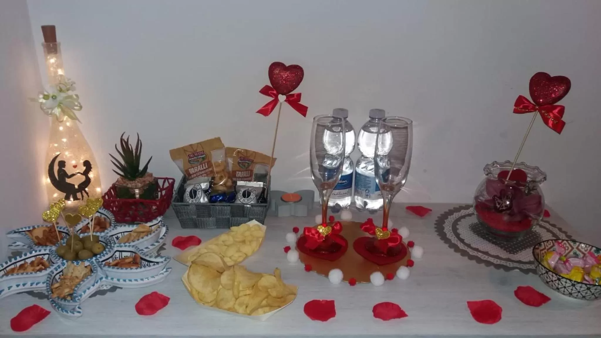 Food and drinks in B&B Il Sogno