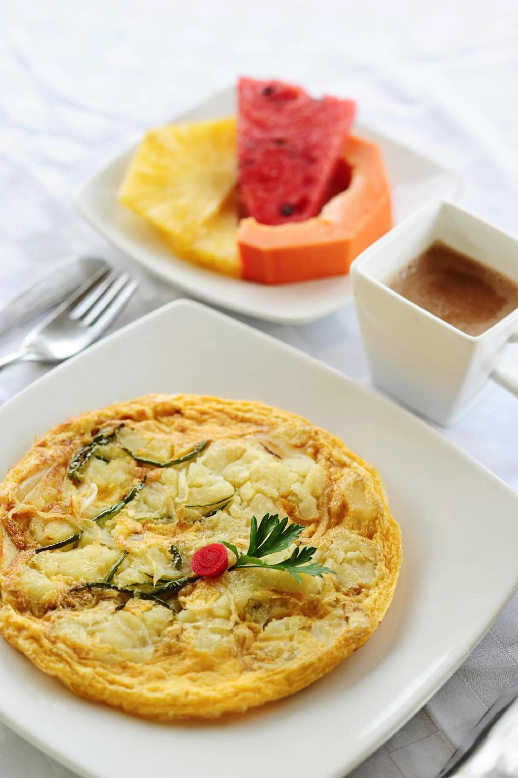 Food close-up, Food in Hotel Terrazas de la Candelaria