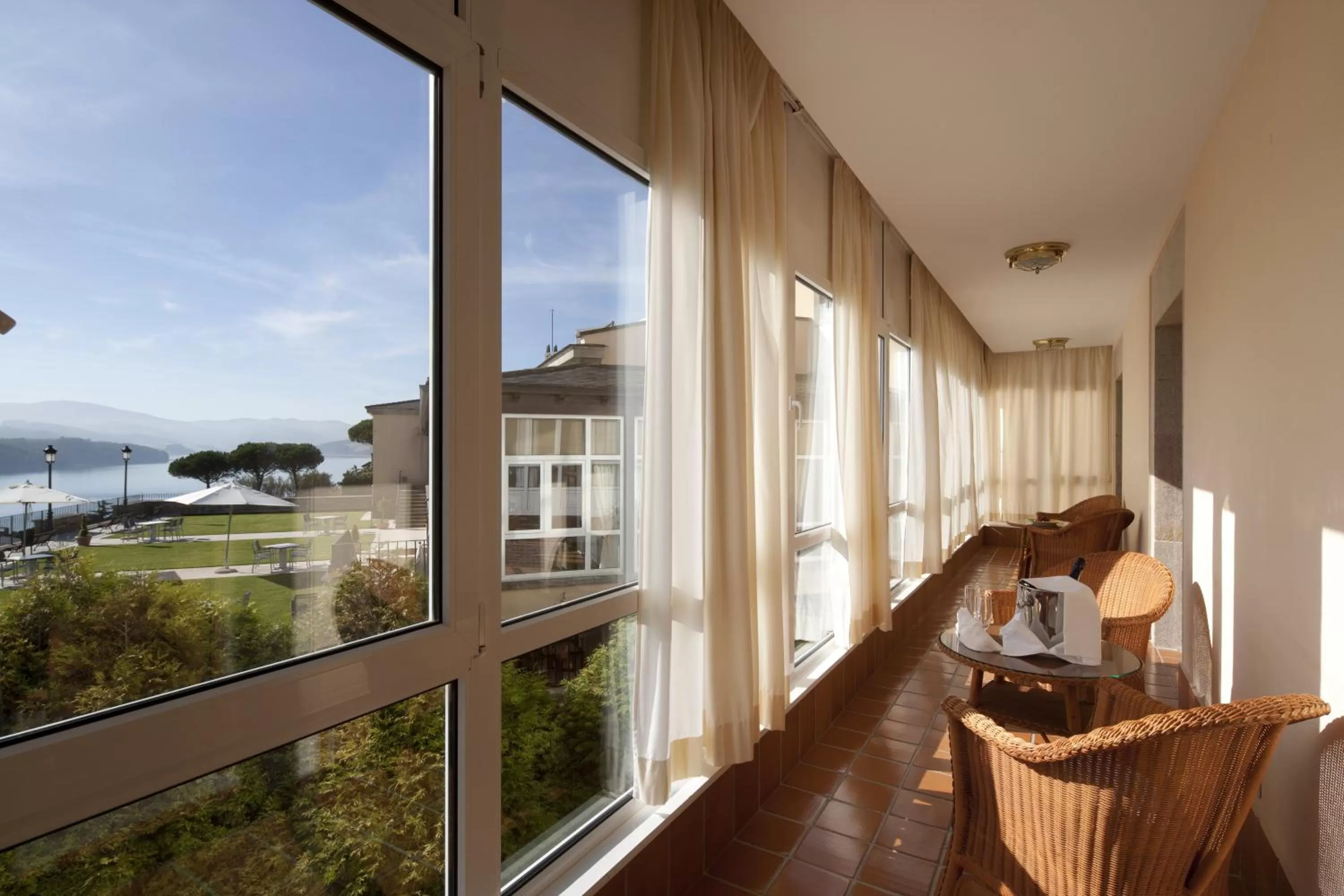 Balcony/Terrace in Parador de Ribadeo