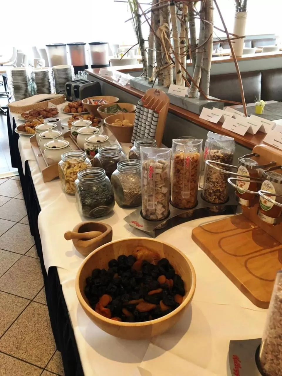 Buffet breakfast in Wyndham Garden Wismar