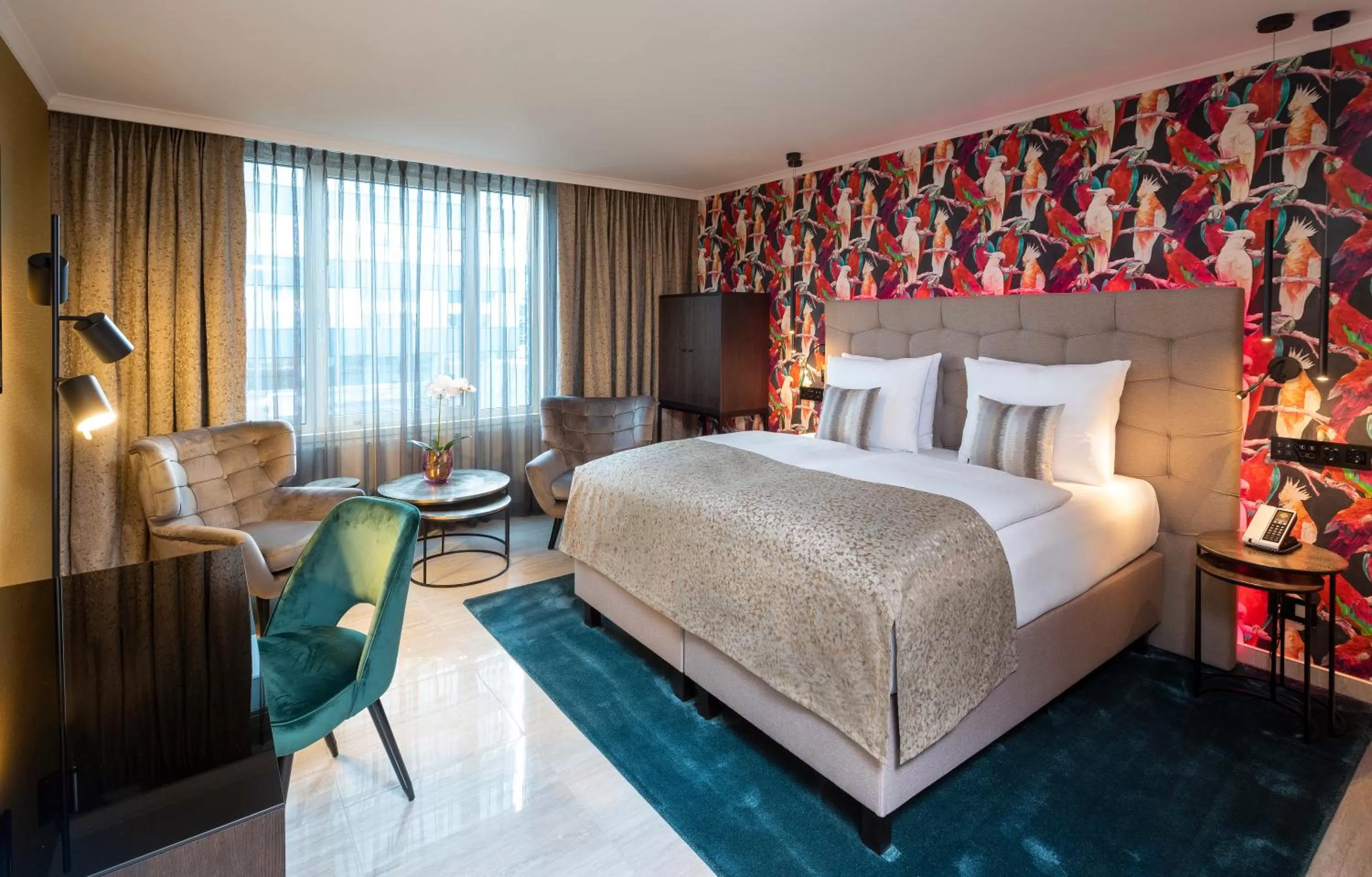 Bedroom, Bed in Hotel Palace Berlin