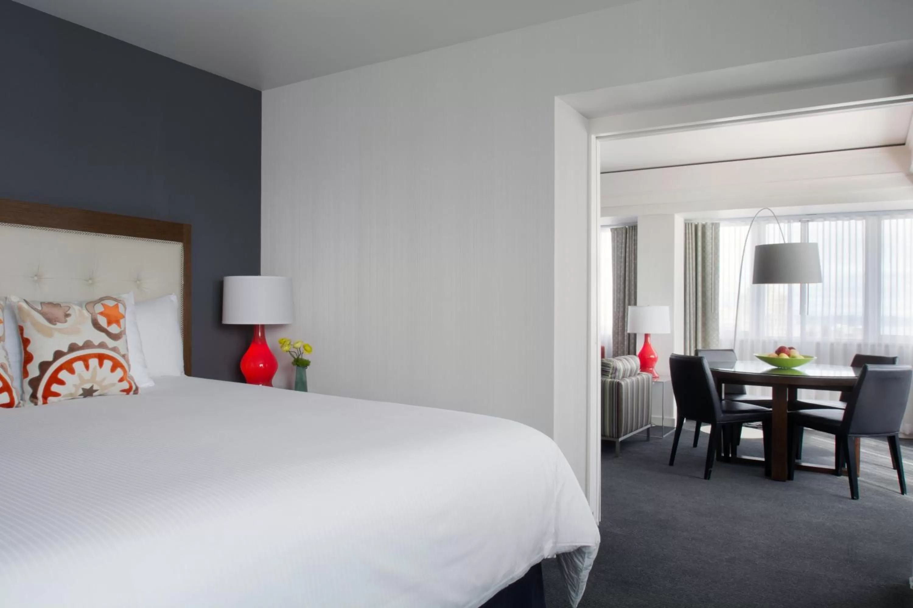 Seating area, Bed in Hotel Murano