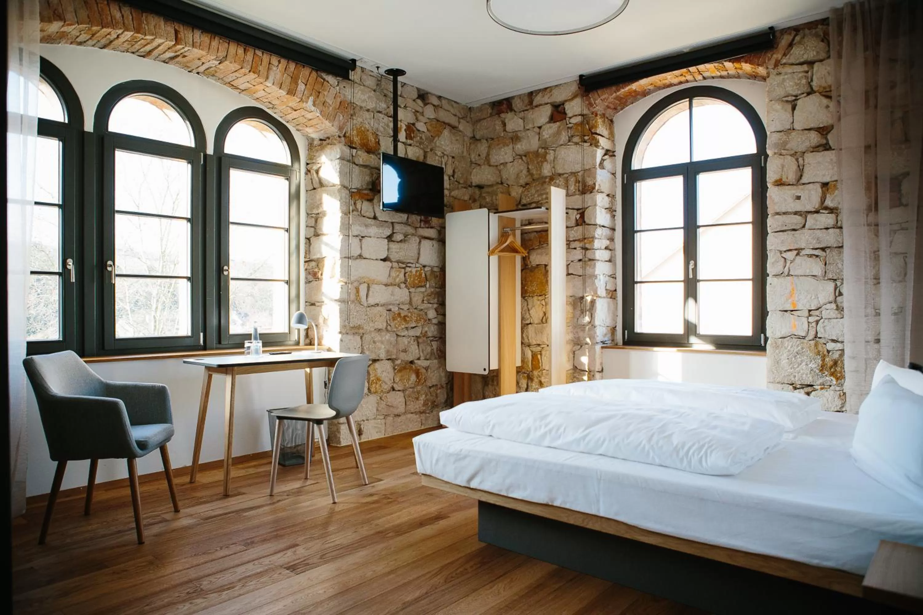 Photo of the whole room, Bed in OX Hotel Altes Spital