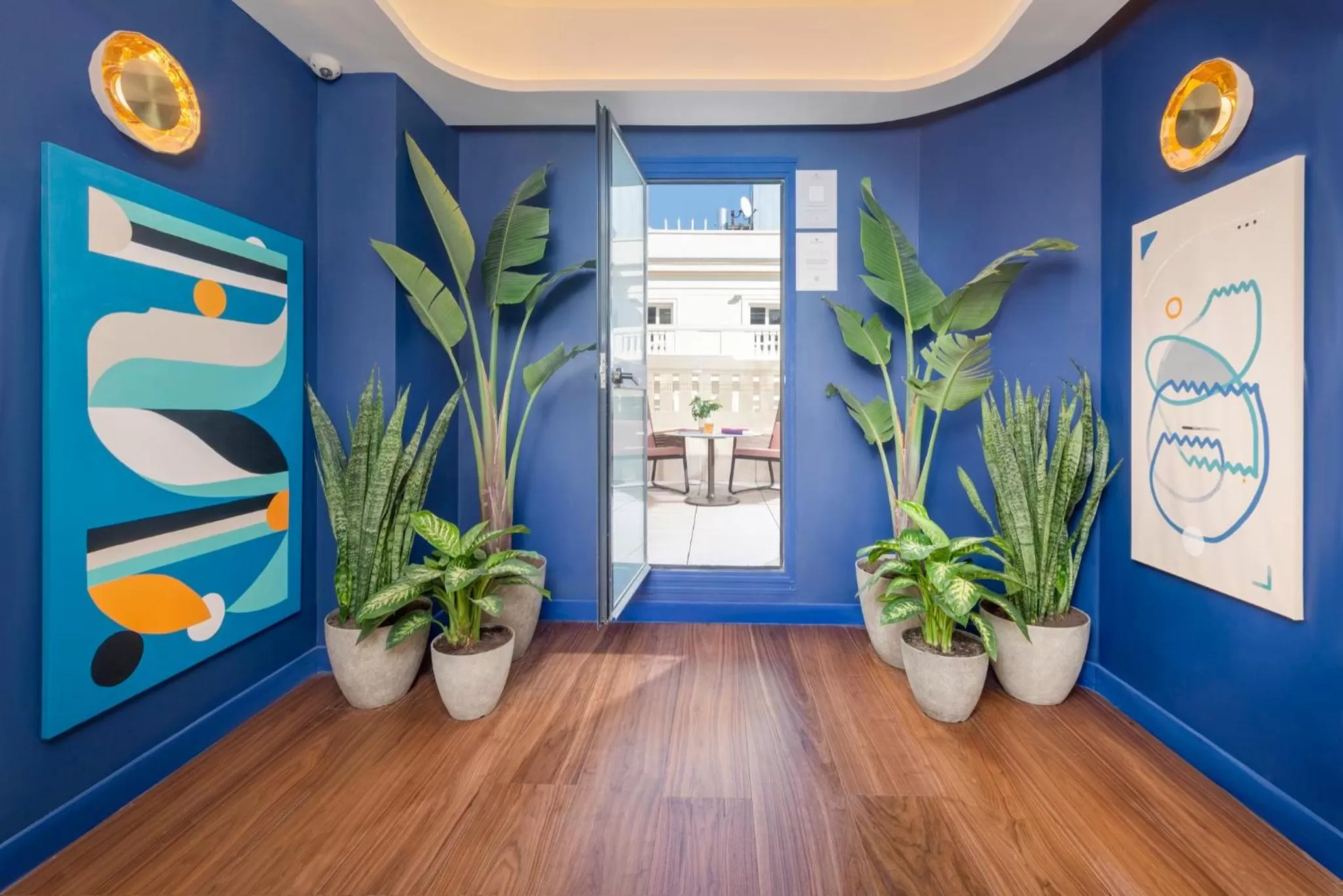 Lobby or reception in INNSIDE by Meliá Madrid Gran Vía