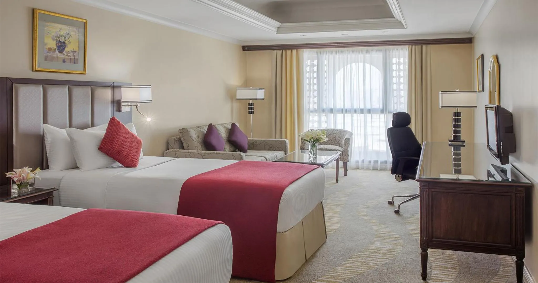 Three-Bedroom Presidential Suite with City View in InterContinental Dar Al Iman Madinah by IHG